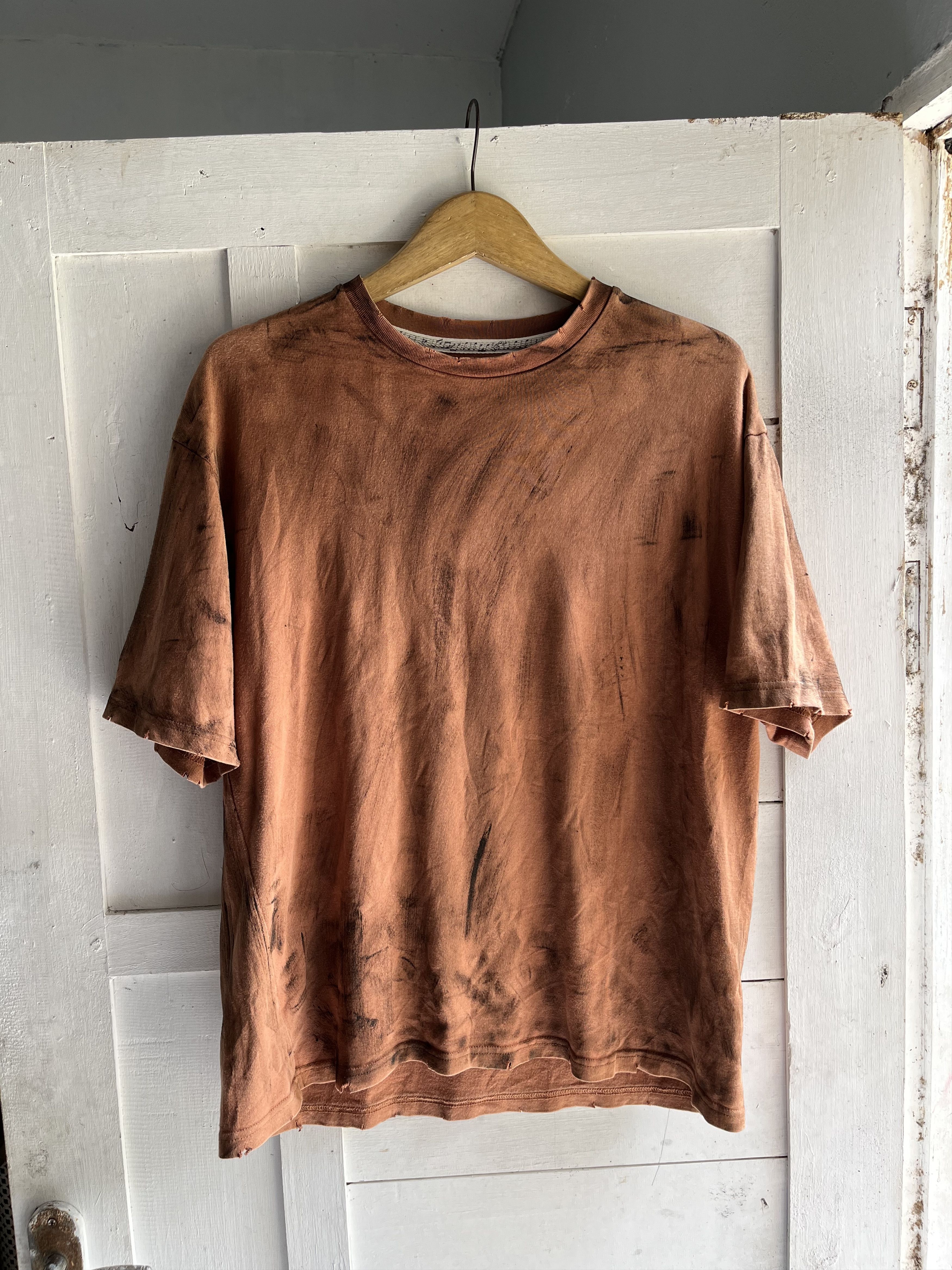 Number (N)ine Number nine distressed acid wash painter tshirt Size US M / EU 48-50 / 2 - 1 Thumbnail