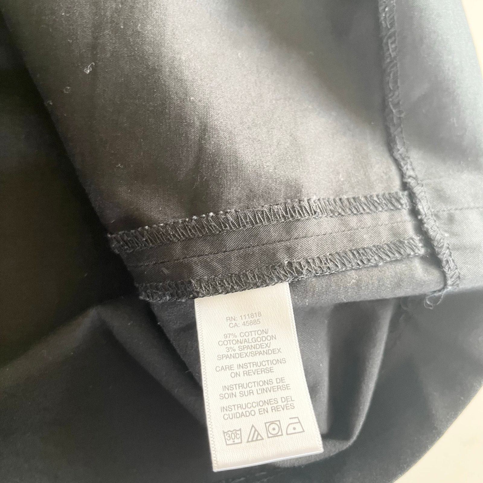 Michael Kors MICHAEL Michael Kors Solid Black Pencil Skirt Size 16 Size 38" / US 16 / IT 52 - 6 Thumbnail