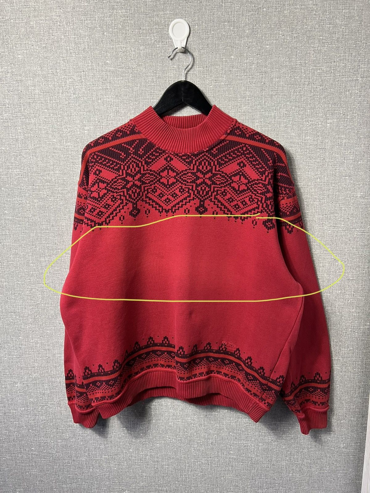 Hugo Boss × Vintage Vintage 90s Hugo Boss Archive Sweatshirt Size US L / EU 52-54 / 3 - 7 Thumbnail