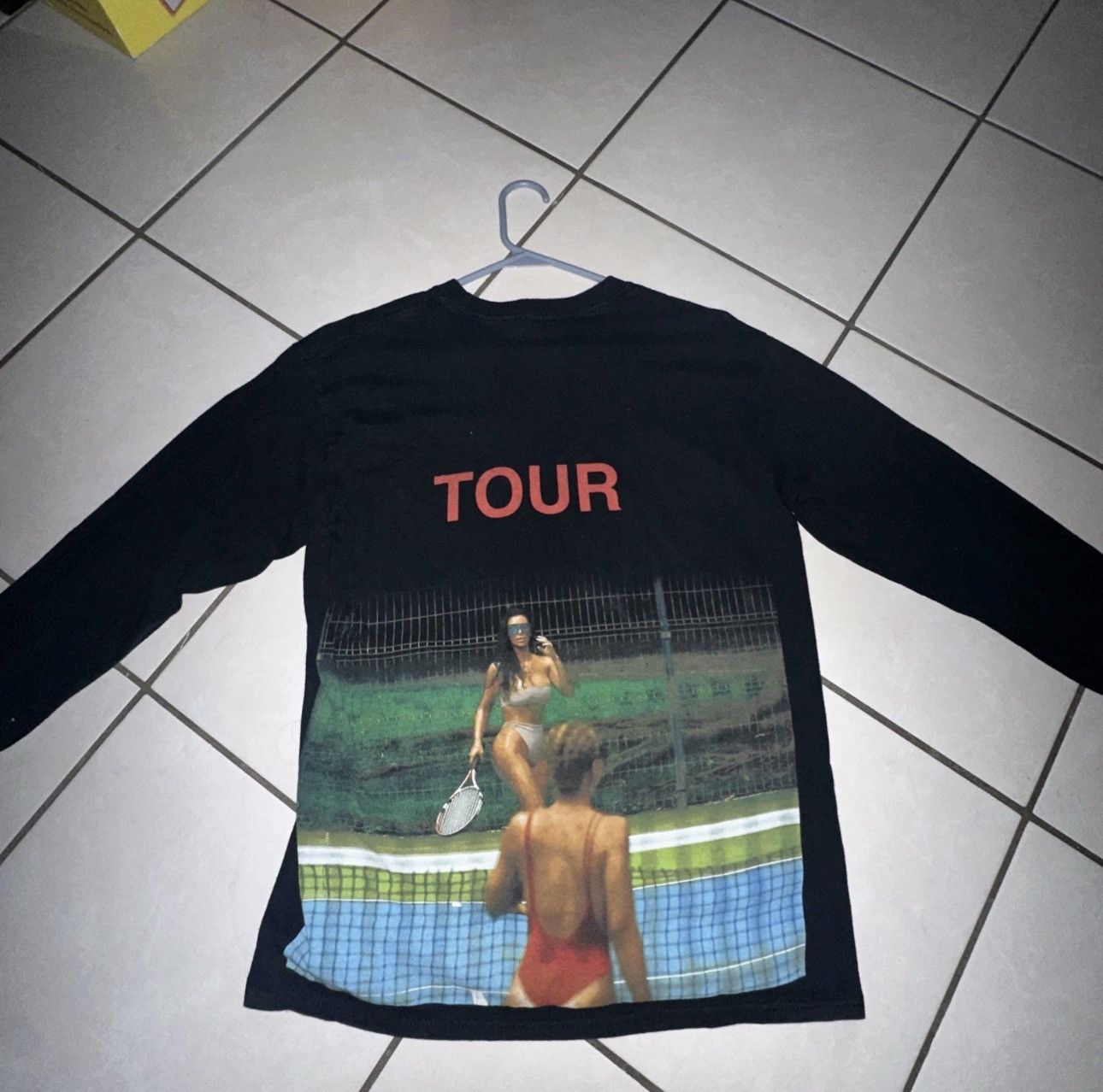 Kanye West Kanye West Saint Pablo Tour Concert Long Sleeve Black Kim K Size US M / EU 48-50 / 2 - 1 Thumbnail