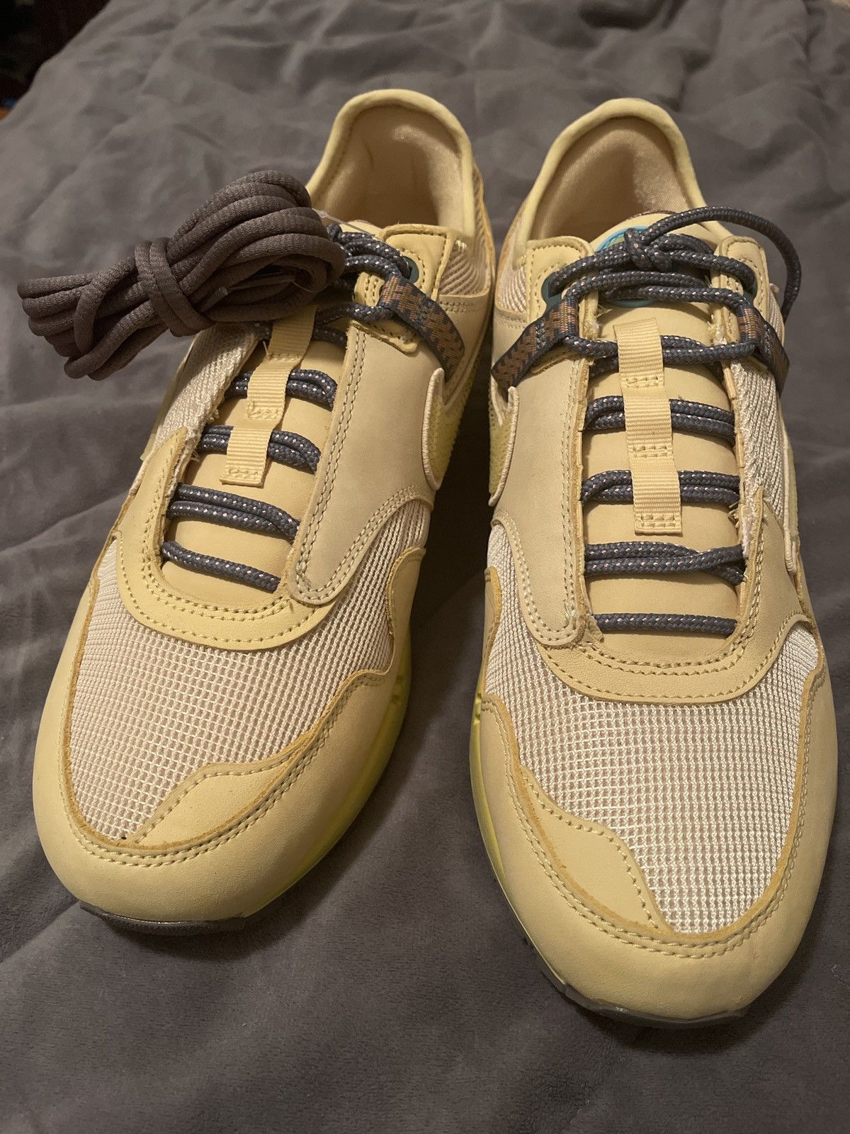 Nike × Travis Scott NIKE AIR MAX 1 CACTUS JACK Size US 12 / EU 45 - 3 Thumbnail