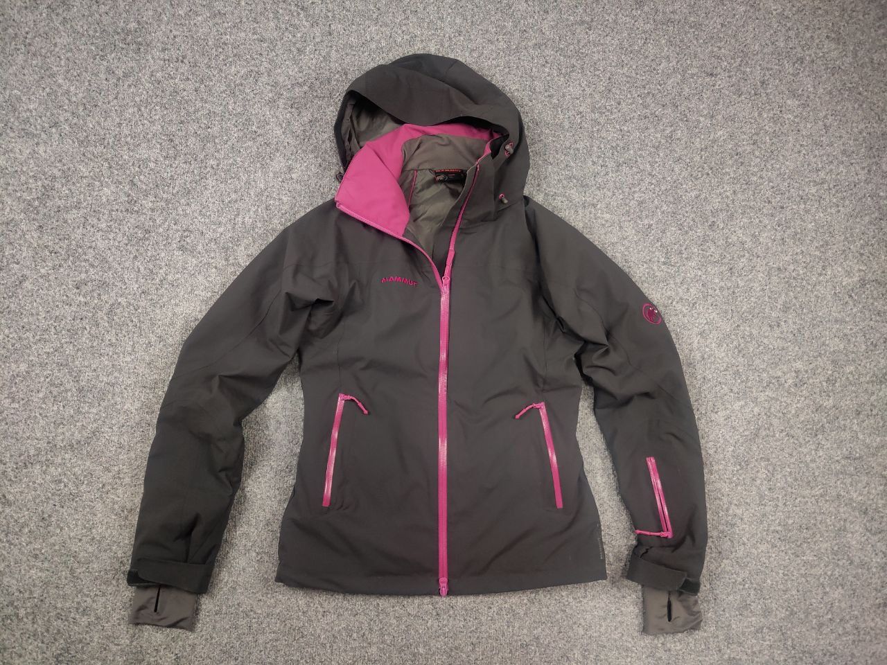 Mammut Mammut dry tech Waterproof Winter Ski Zip Hooded Jacket Size XS / US 0-2 / IT 36-38 - 2 Thumbnail