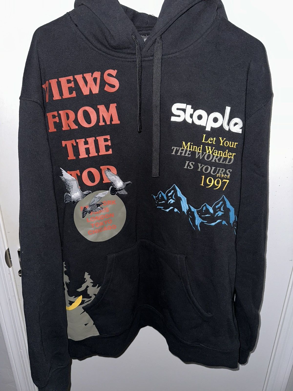 Staple Staple Pigeon 'Views from the Top' Hoodie FW21 Size US XL / EU 56 / 4 - 1 Thumbnail