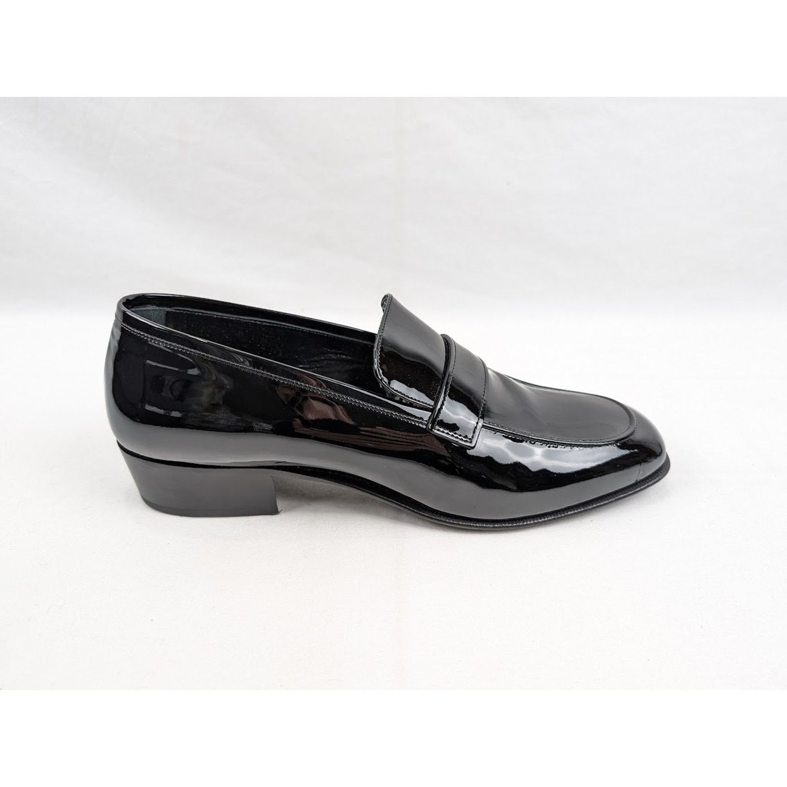 Saint Laurent Paris o1rshd1 Solferino 30 Moccasin in Nero Size US 13 / EU 46 - 1 Thumbnail
