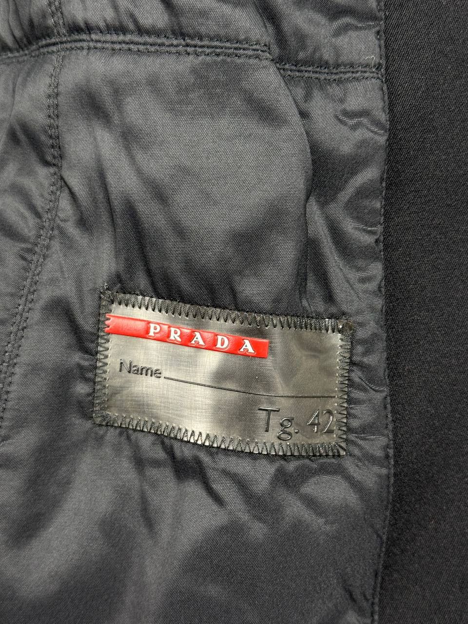 Prada Prada Classic Nylon Coat Black Tab Belted Size M / US 6-8 / IT 42-44 - 8 Thumbnail