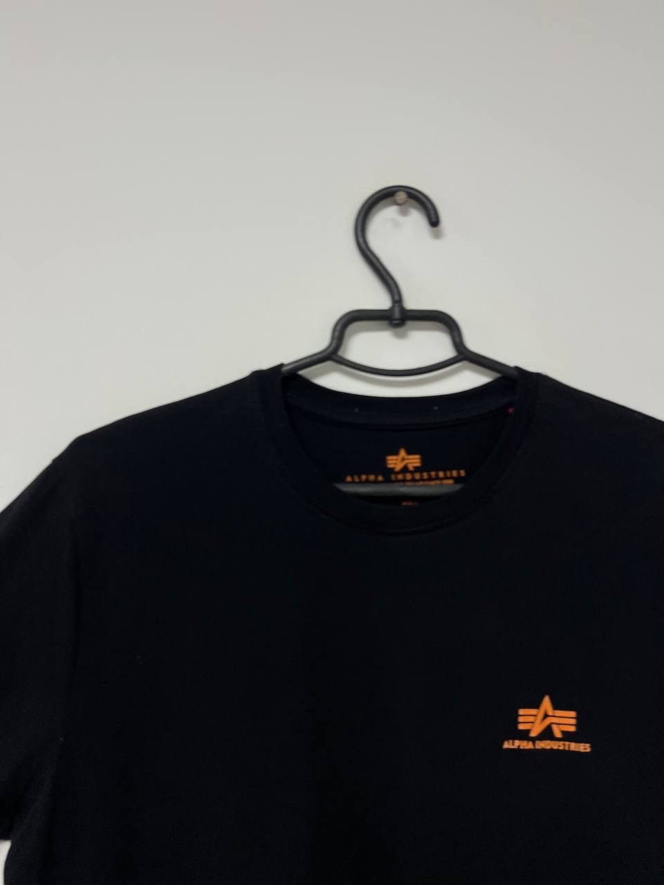Alpha Industries Alpha Industries Small logo T shirt Short sleeve Black Y2k L Size US L / EU 52-54 / 3 - 6 Thumbnail