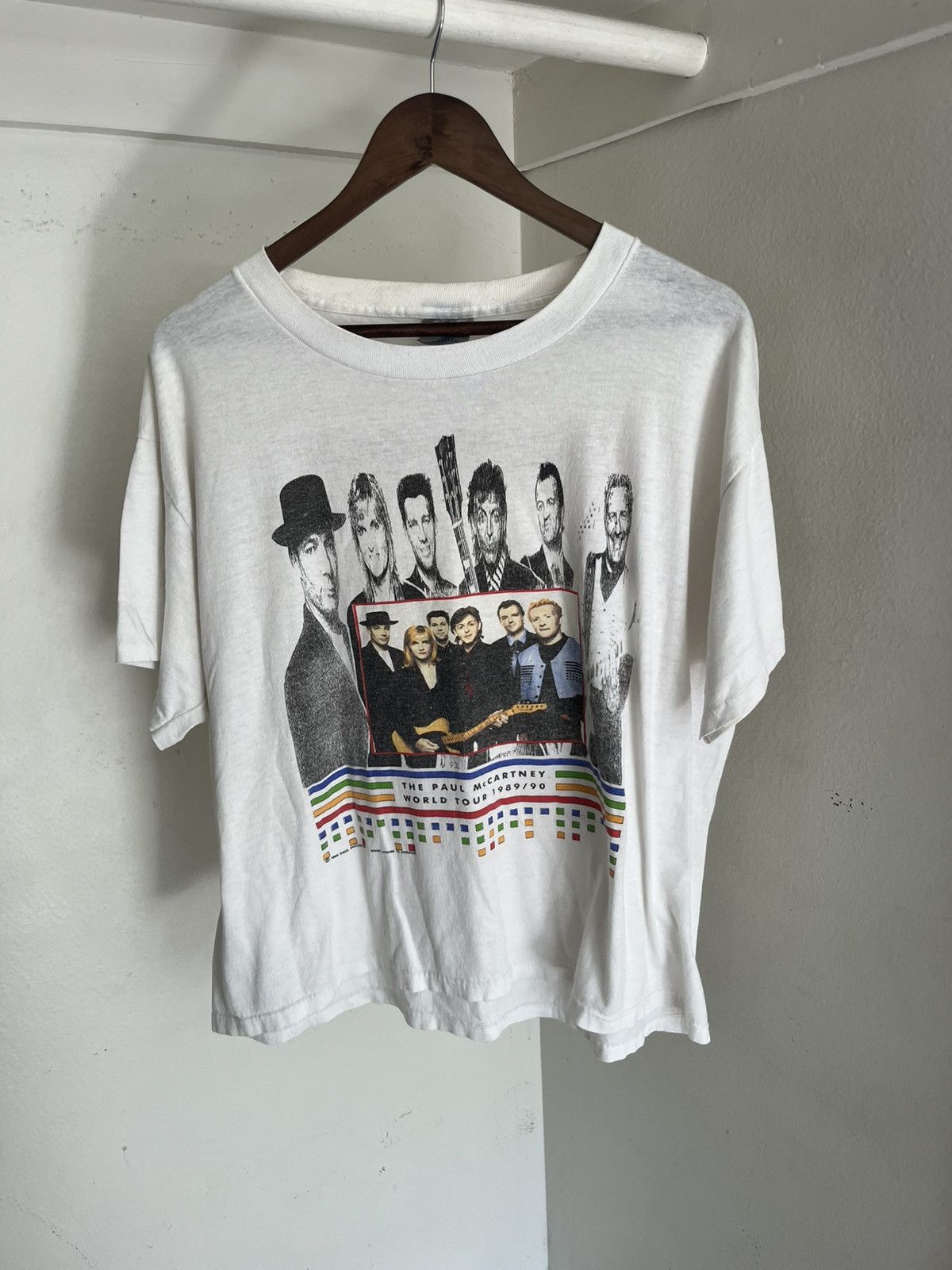 Band Tees × Vintage Vintage Paul McCartney Tour shirt Size US L / EU 52-54 / 3 - 1 Thumbnail