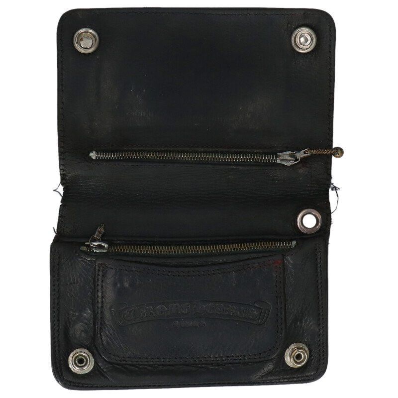 Chrome Hearts Chrome Hearts 2ZIP Leather Wallet Size ONE SIZE - 3 Thumbnail