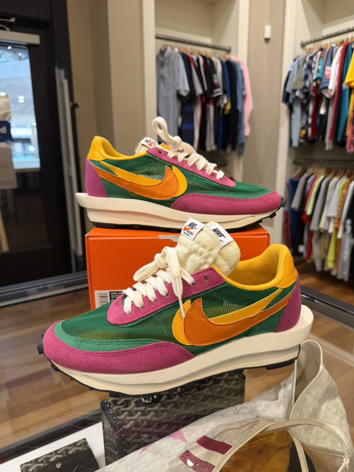 Sacai x Nike Sacai LDWaffle ‘Pine Green’