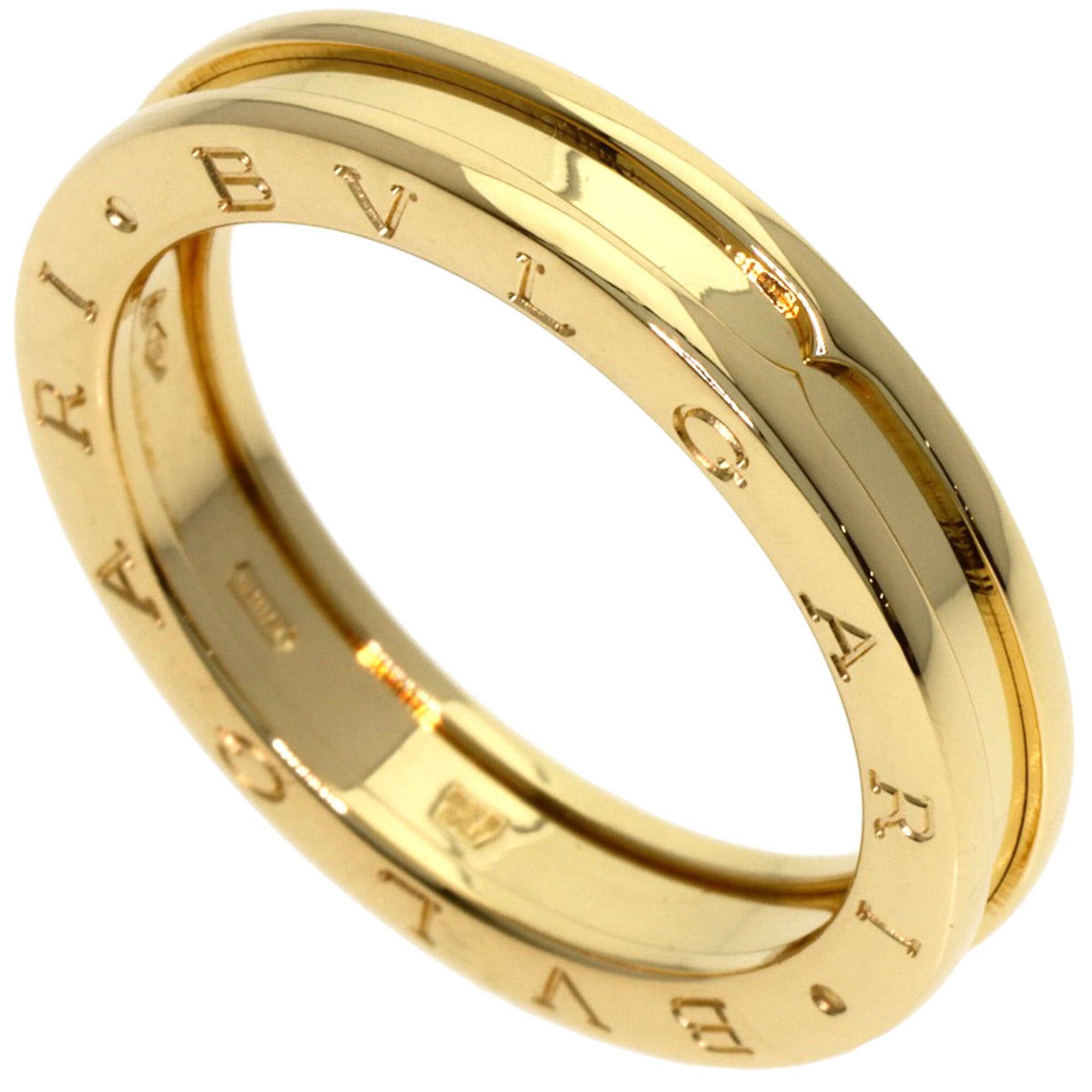 Bvlgari BVLGARI B-zero1 1-band XS #64 ring, 18K yellow gold, women's. Size ONE SIZE - 1 Thumbnail