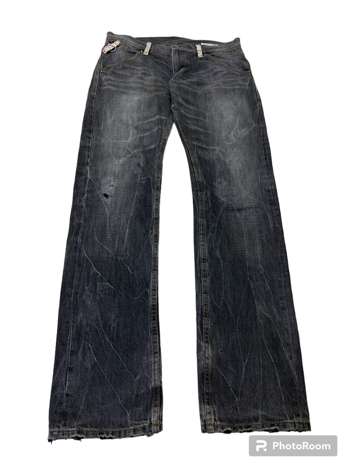If Six Was Nine 💥Vintage Semantic Design Nice Denim Size US 34 / EU 50 - 3 Thumbnail