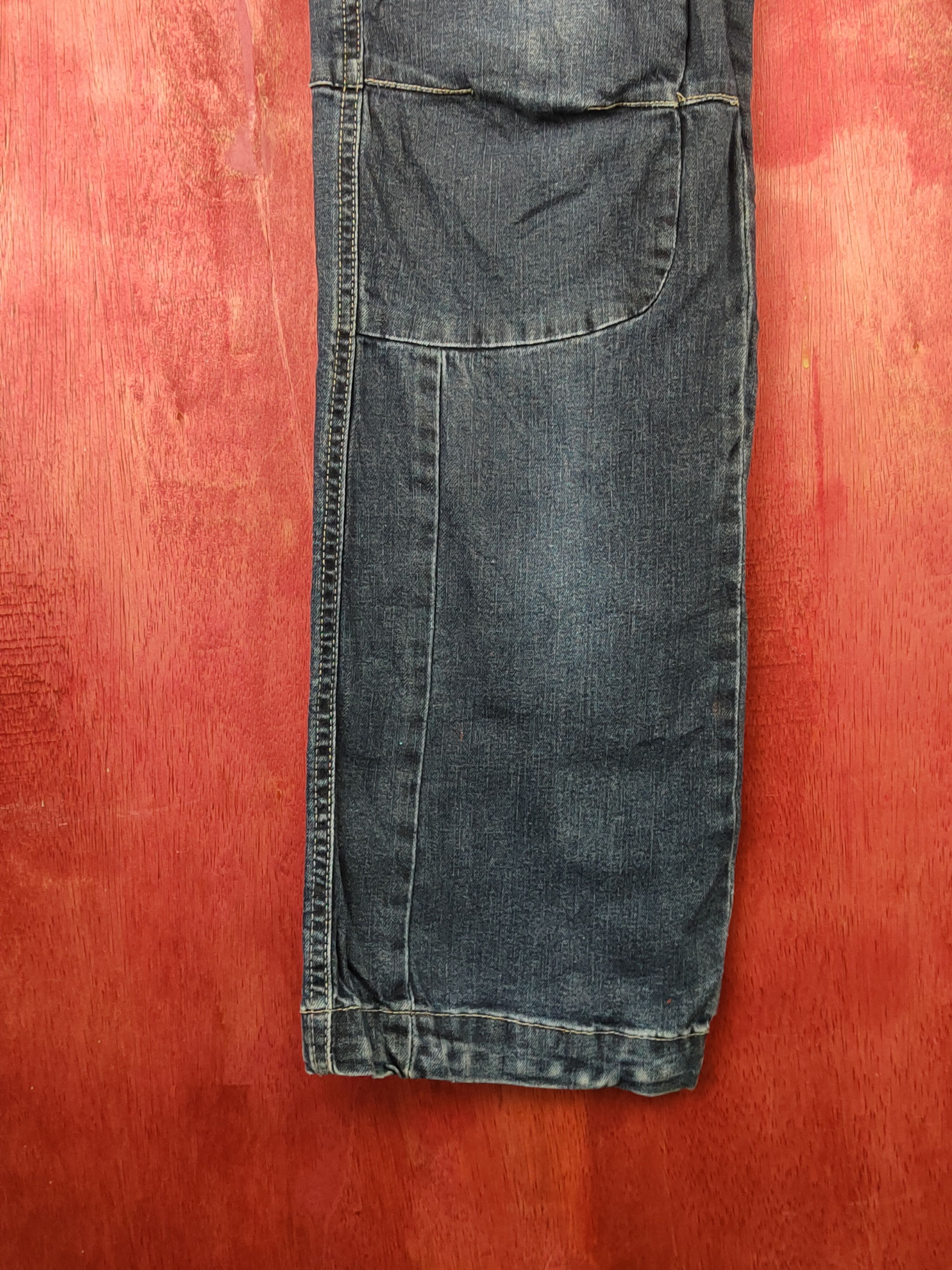 Japanese Brand Japanese Brand Dark Blue Multipocket Tactical Denim #S1538 Size US 33 - 6 Thumbnail