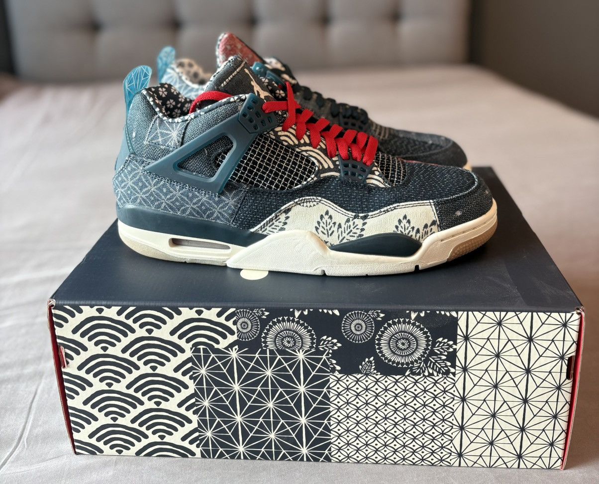 Jordan Brand Jordan 4 Retro SE Sashiko Size US 12 / EU 45 - 3 Thumbnail