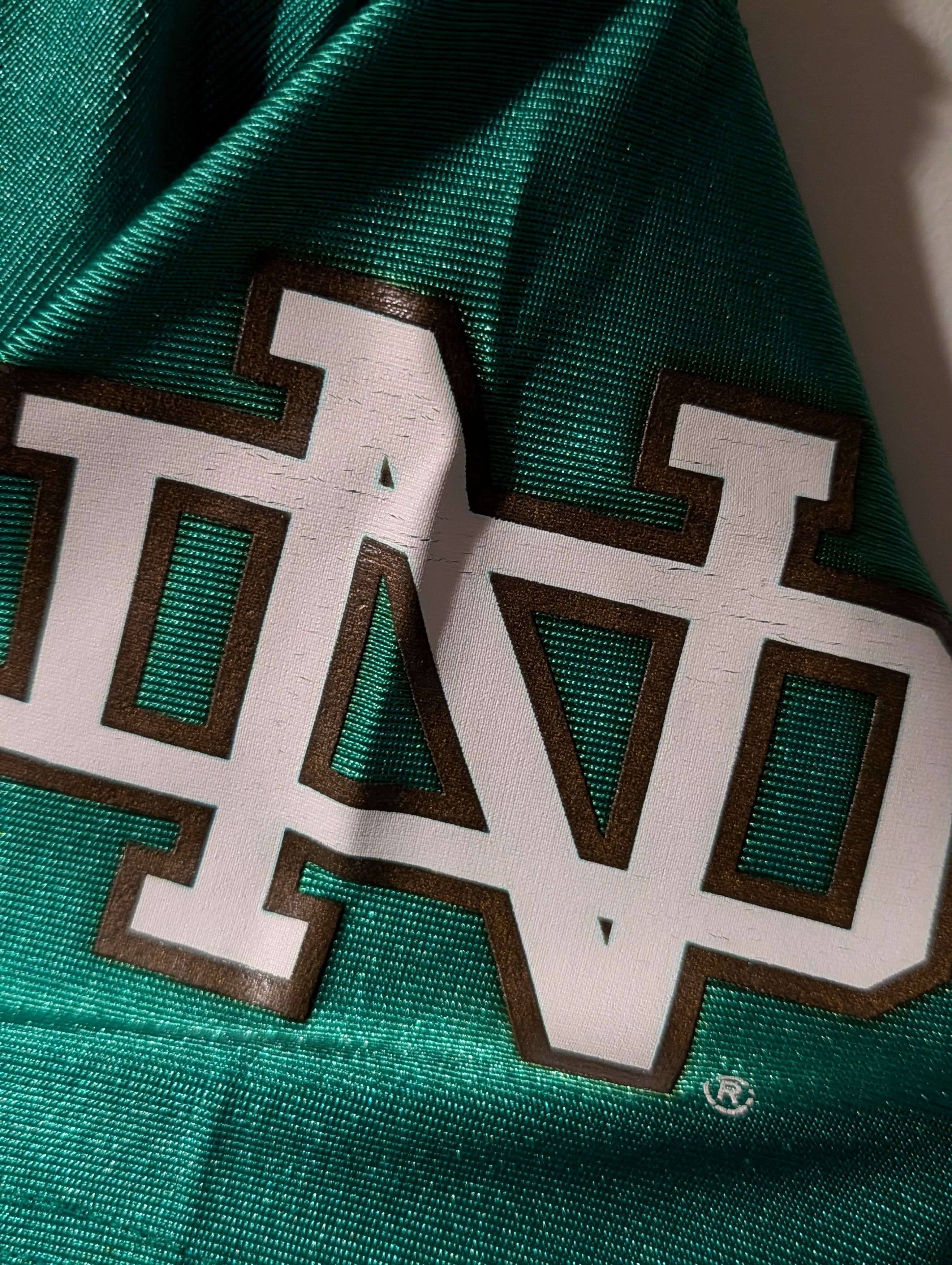 NCAA Vintage Notre Dame Fighting Irish Jersey Boys Medium 10/12 Size US M / EU 48-50 / 2 - 6 Thumbnail