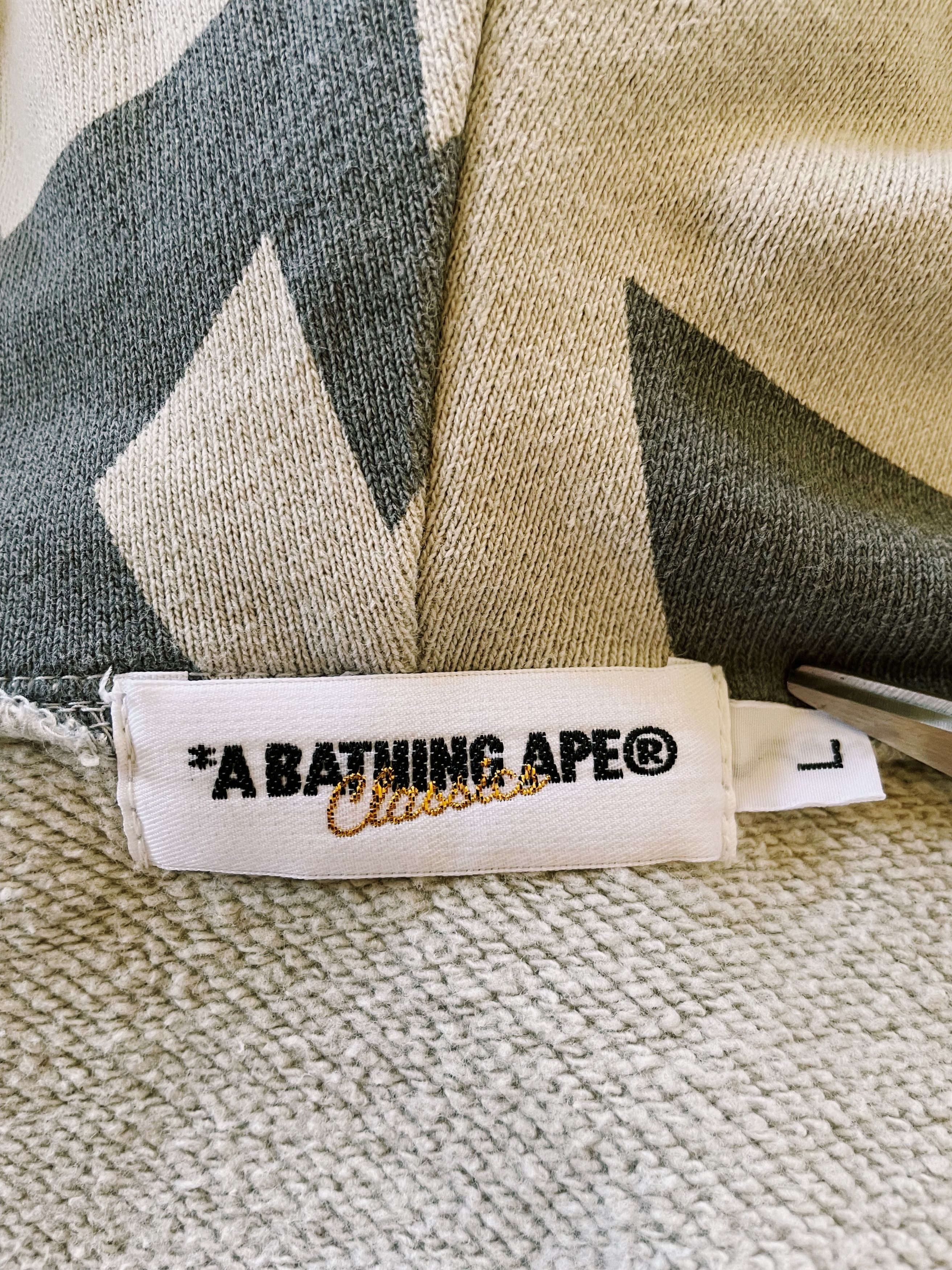 Bape Vintage Y2K Bape A Bathing Ape Sta All Over Full zip Hoodie Size US L / EU 52-54 / 3 - 3 Thumbnail