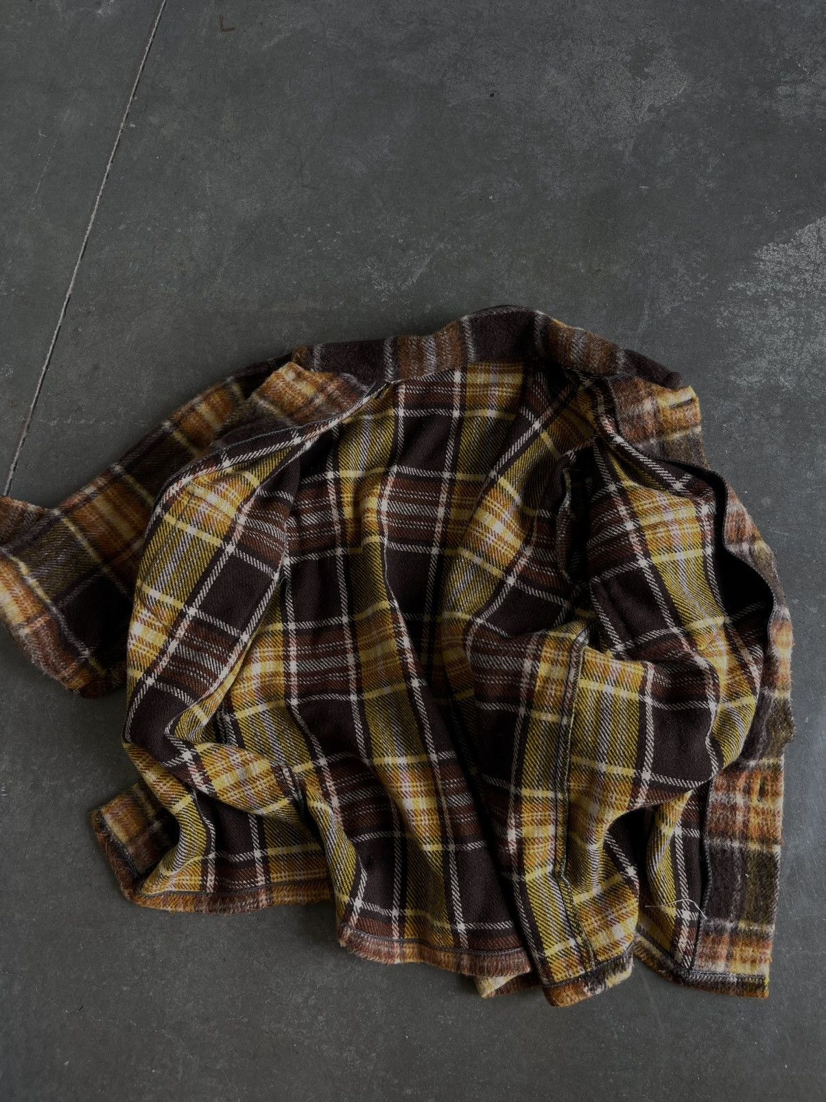 Flannel × Vintage 80s-90s Wool flannel Size US L / EU 52-54 / 3 - 3 Thumbnail