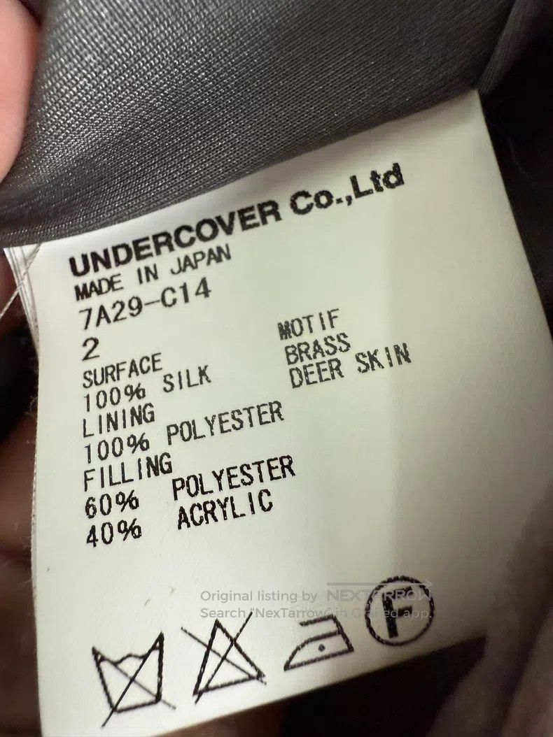 Undercover UNDERCOVER Blade embellished coat Size US M / EU 48-50 / 2 - 7 Thumbnail