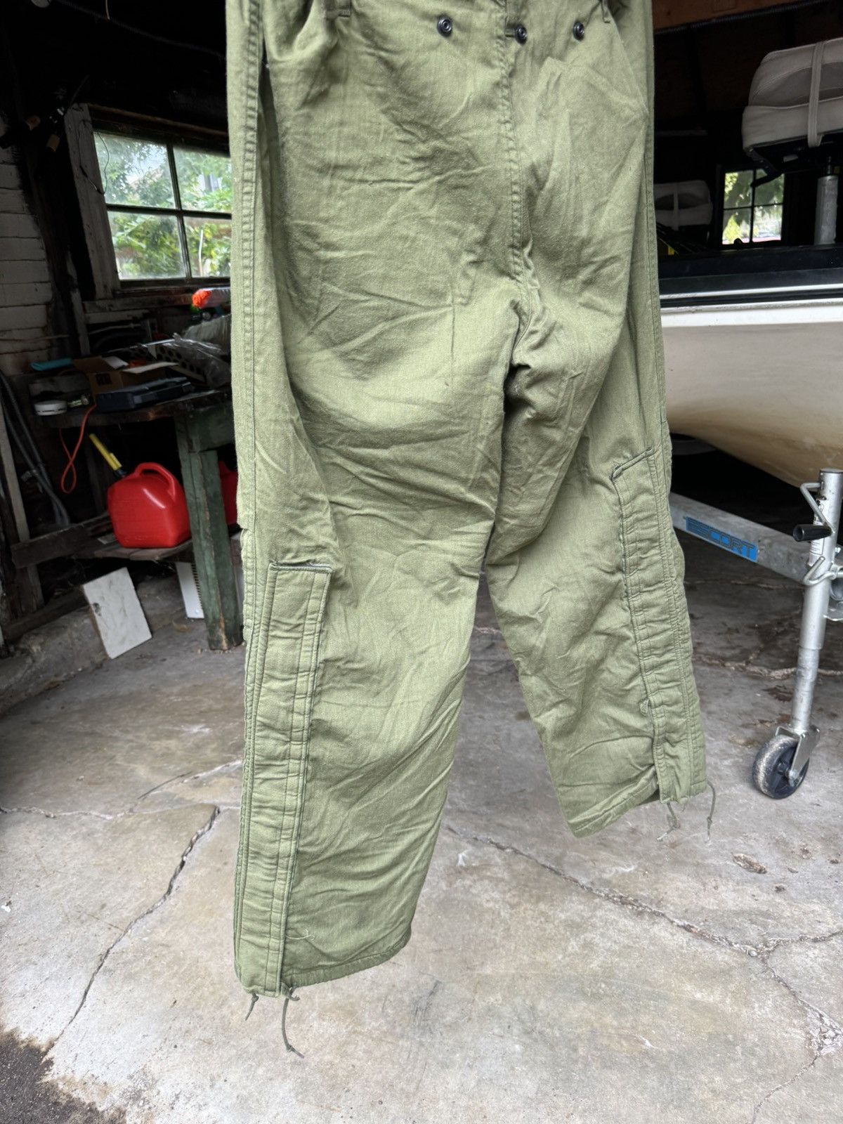 Japanese Brand × Vintage Vintage 70s Army Pants Size US 34 / EU 50 - 2 Thumbnail