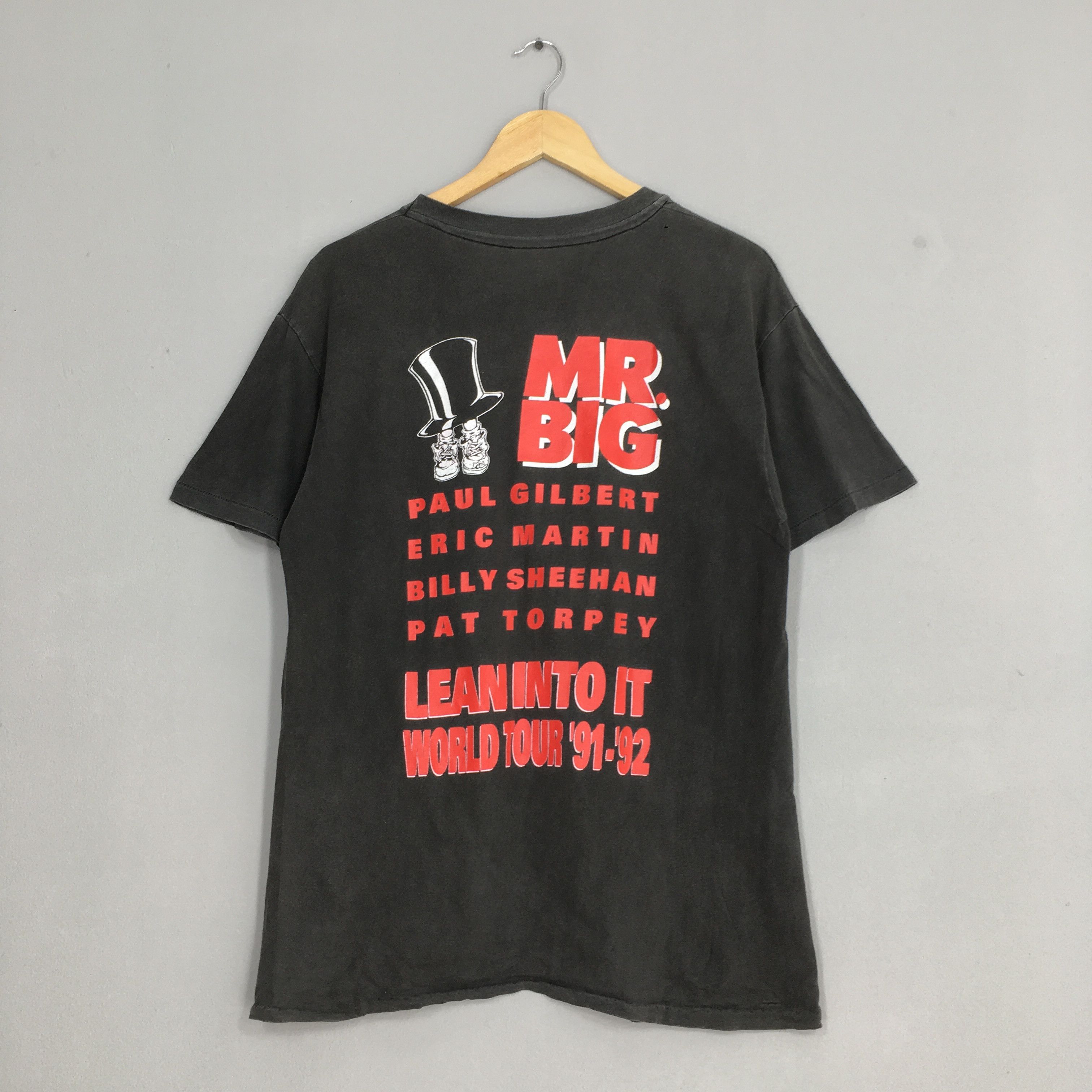 Band Tees Vintage MR BIG Band Lean Into It Tshirt Small Size US S / EU 44-46 / 1 - 7 Thumbnail
