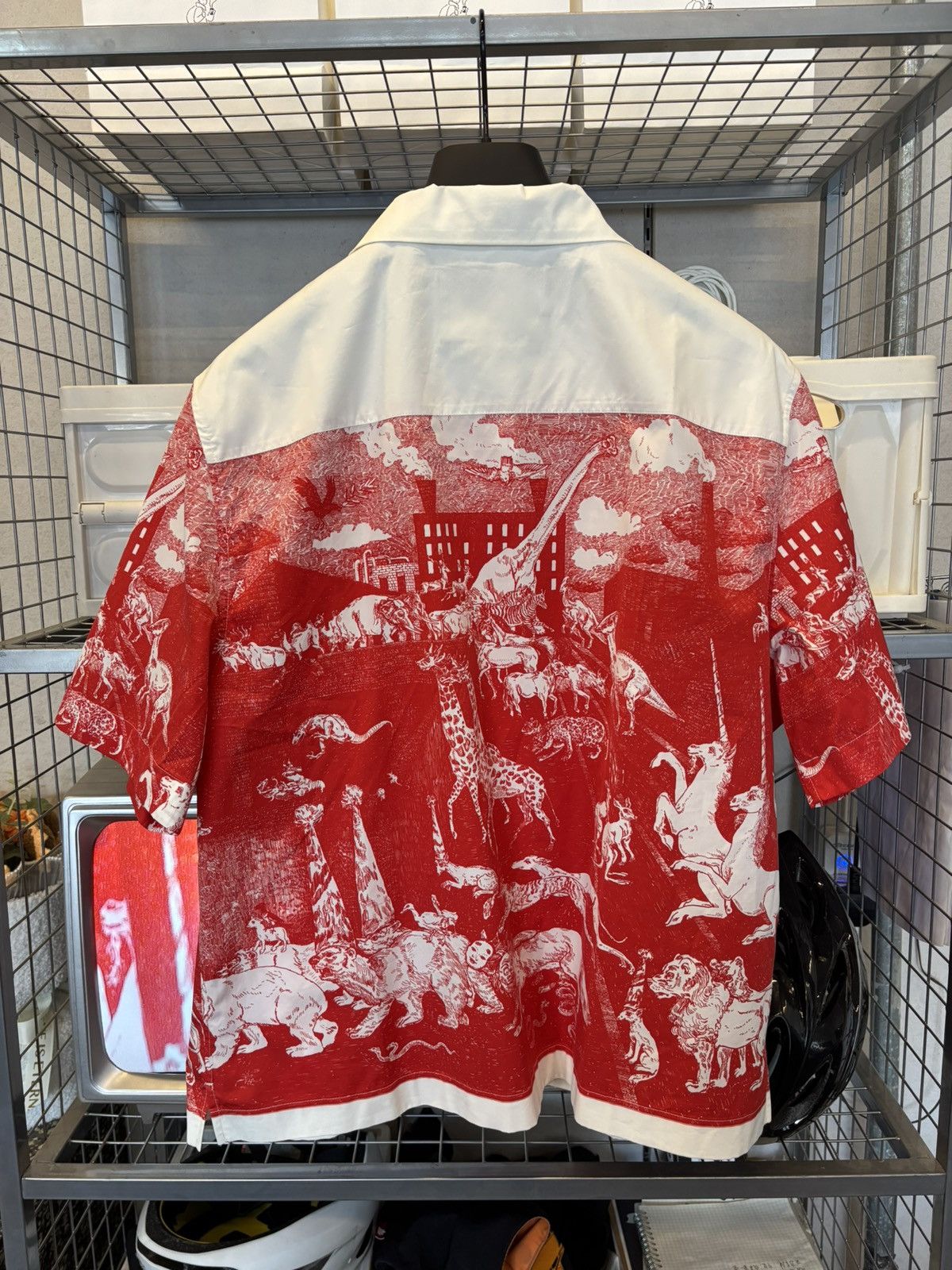 Prada FW2016 Christophe Chemin Survival Utopia Shirt Size US XL / EU 56 / 4 - 2 Thumbnail
