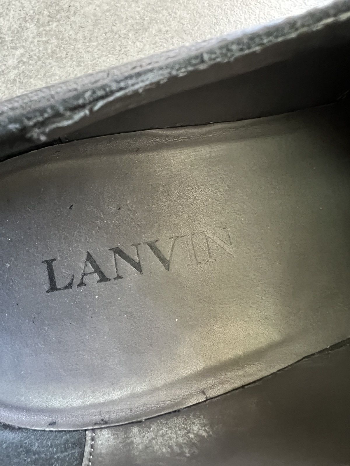 Lanvin Balenciaga steroid type Lanvin Round Toe Derby 43 Size US 10 / EU 43 - 11 Thumbnail