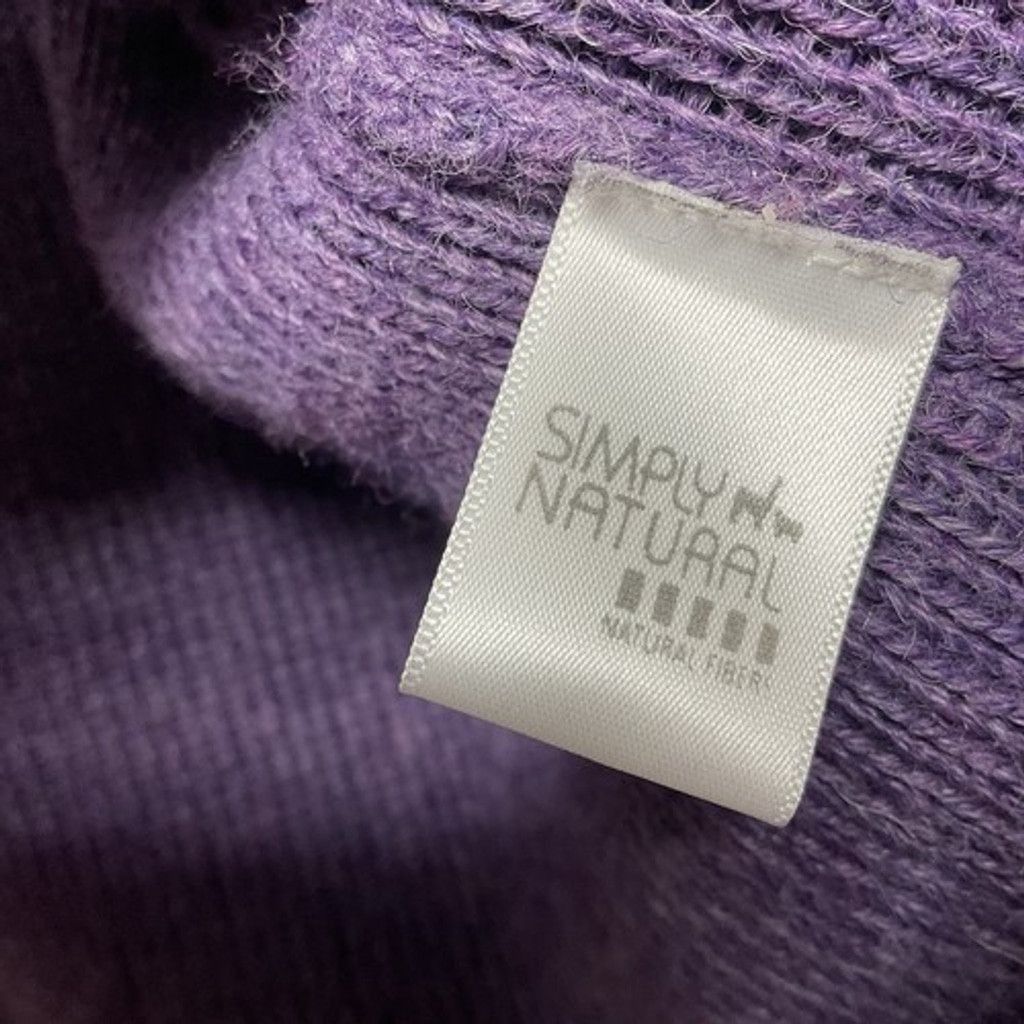 Other NWOT Simply Natural Open Front Cardigan Women One Size Peru Size ONE SIZE - 3 Thumbnail