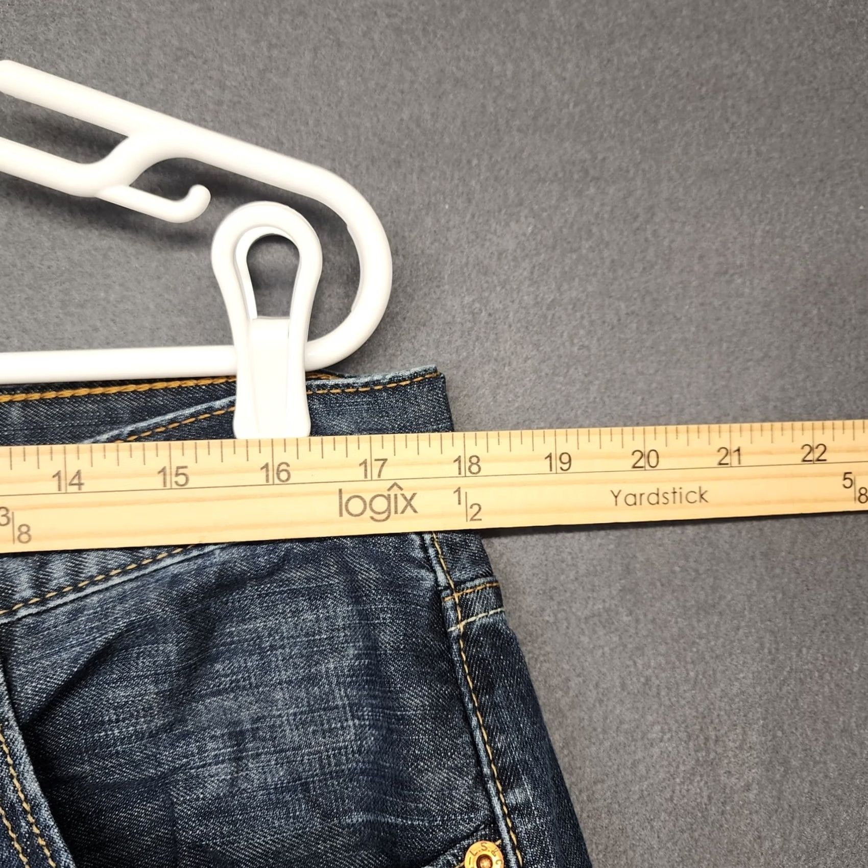 Levi's Levi's 527 Jeans Mens 36x27 Blue Bootcut Western Cowboy 100% Cotton Tagged 36x30 Jeans Mens Wardrobe Essentials Denim Cotton 5-Pocket Size US 36 / EU 52 - 5 Thumbnail