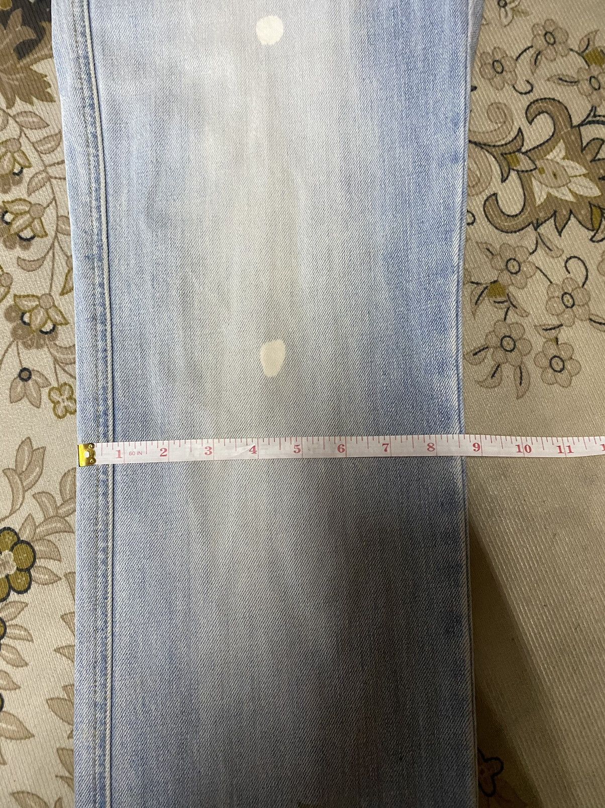 Hysteric Glamour Japanese Brand Counter Culture Faded Distressed Denim Size US 30 / EU 46 - 18 Thumbnail