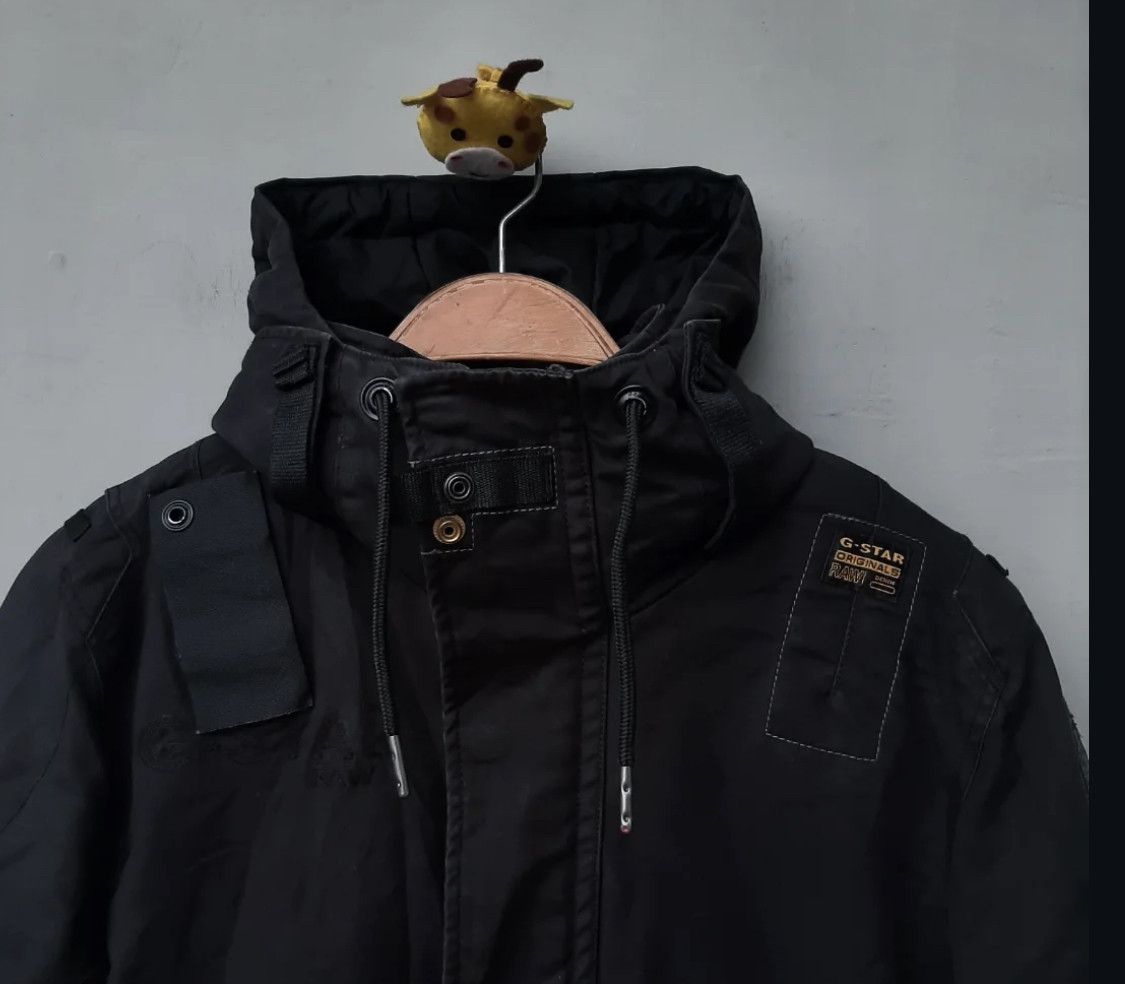 G-Star 2000s Gstar Raw MDF Hodded Jacket Size US L / EU 52-54 / 3 - 5 Thumbnail