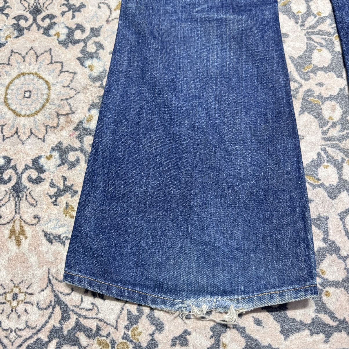 Vintage Vintage Big John Denim Bell Bottom Jeans Size US 29 - 14 Thumbnail