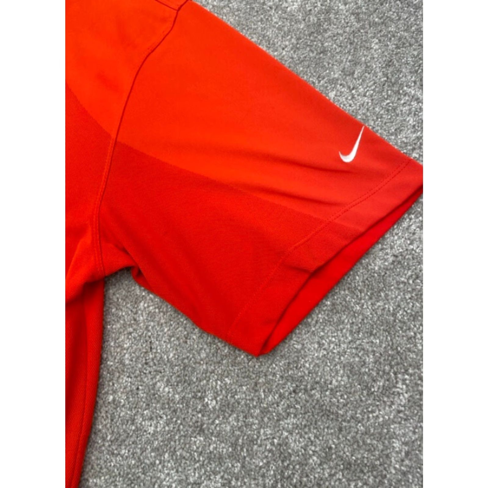 Nike Nike Golf Dri FIT Tech Polo Mens Large Short Sleeve Red 4259 Size US L / EU 52-54 / 3 - 4 Thumbnail