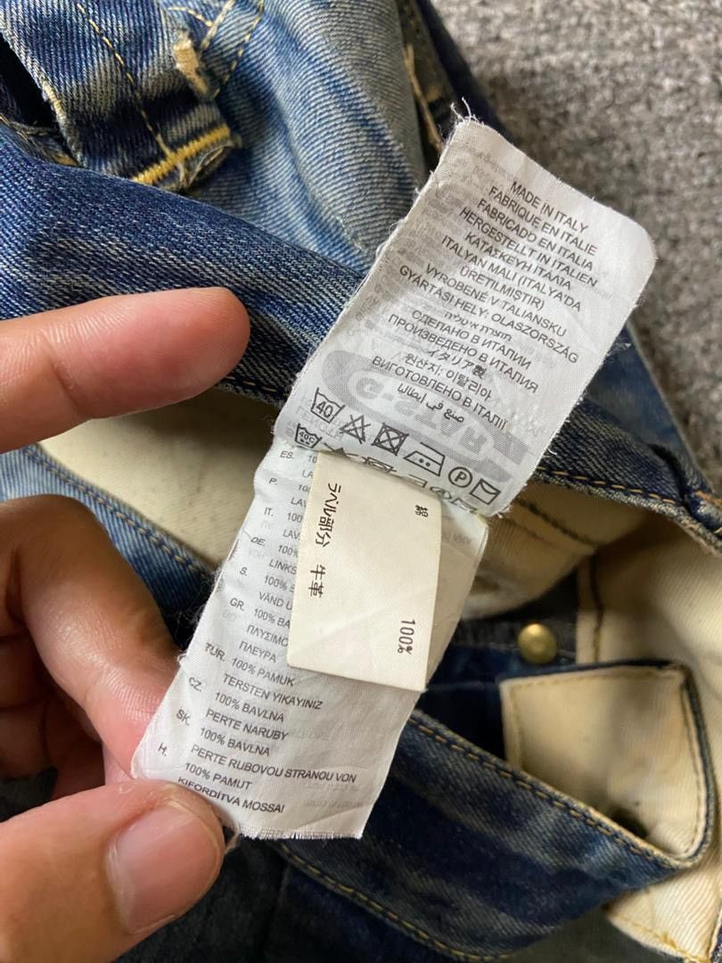 G-Star Vintage G-Star Raw Denim Distressed Jeans (135) Size US 33 - 5 Thumbnail