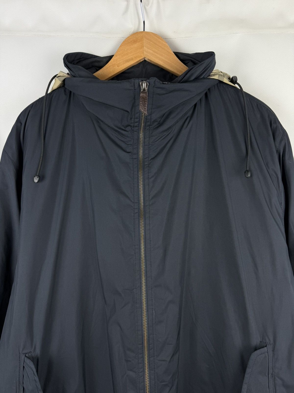 Burberry Burberry London Vintage Nova Check Lined Windbreaker Jacket Size US XL / EU 56 / 4 - 6 Thumbnail