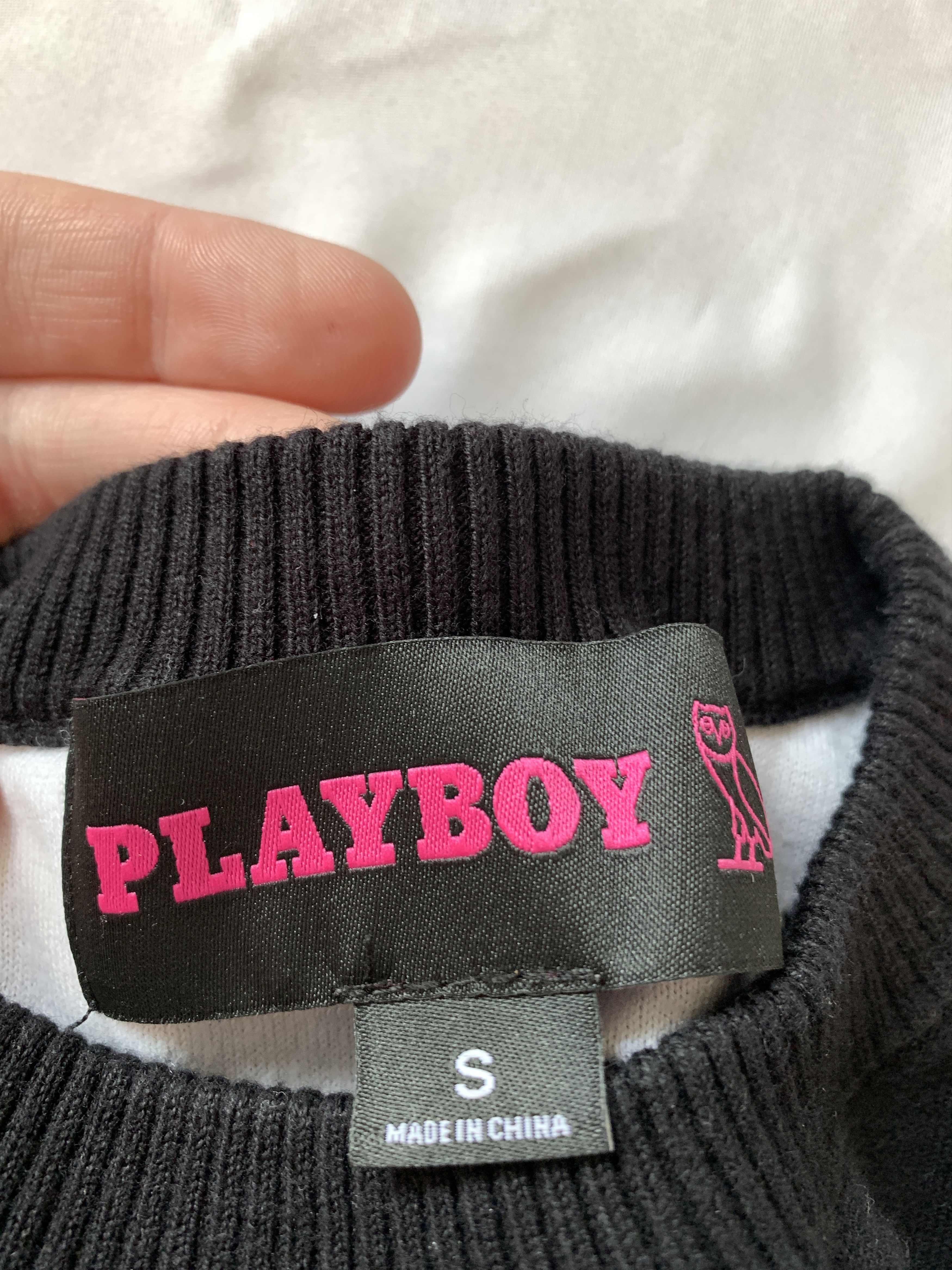 October's Very Own × Playboy OVO X Playboy Intarsia Monogram Owl Sweater Size US S / EU 44-46 / 1 - 5 Thumbnail