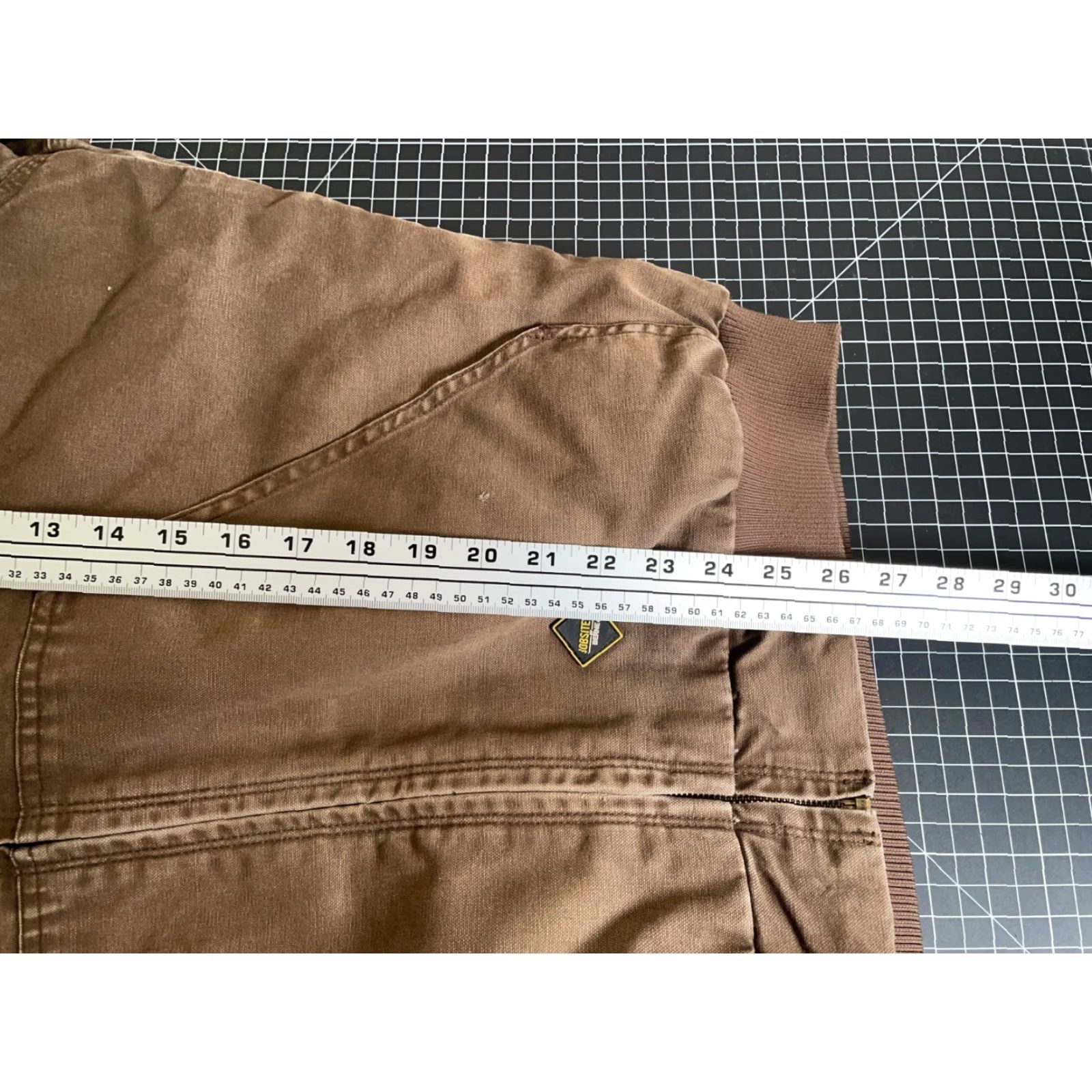 Vintage Berne Distressed Canvas Zip Up Jacket Adult Large Brown Hooded Jobsite 12 Size US L / EU 52-54 / 3 - 6 Thumbnail