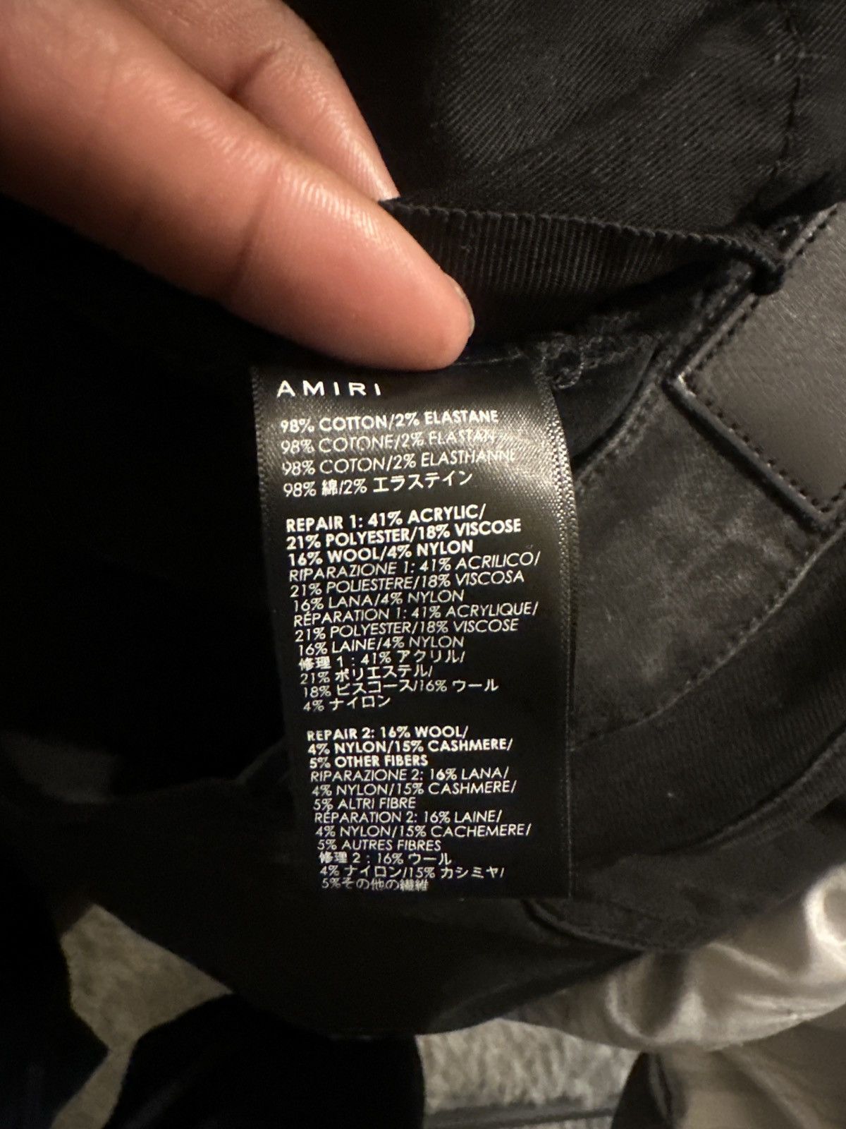 Amiri Amiri MX1 Size US 30 / EU 46 - 7 Thumbnail