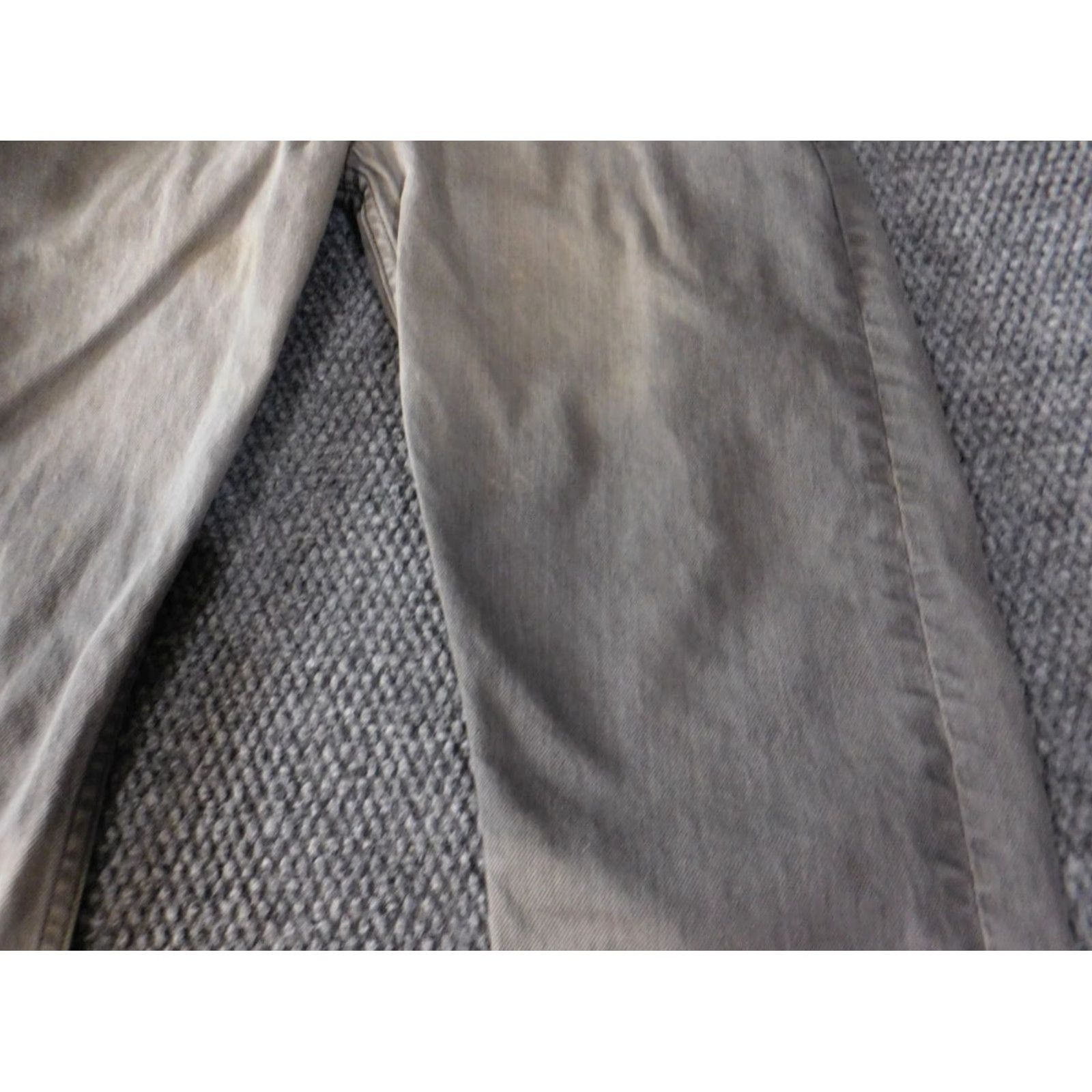 Levi's Levi's 508 Jeans Mens 32x30 Gray Straight Regular Classic Cowboy Pockets Denim Cotton Zip Inseam 30" Rise Mid 10-12 In. Size US 32 / EU 48 - 2 Thumbnail