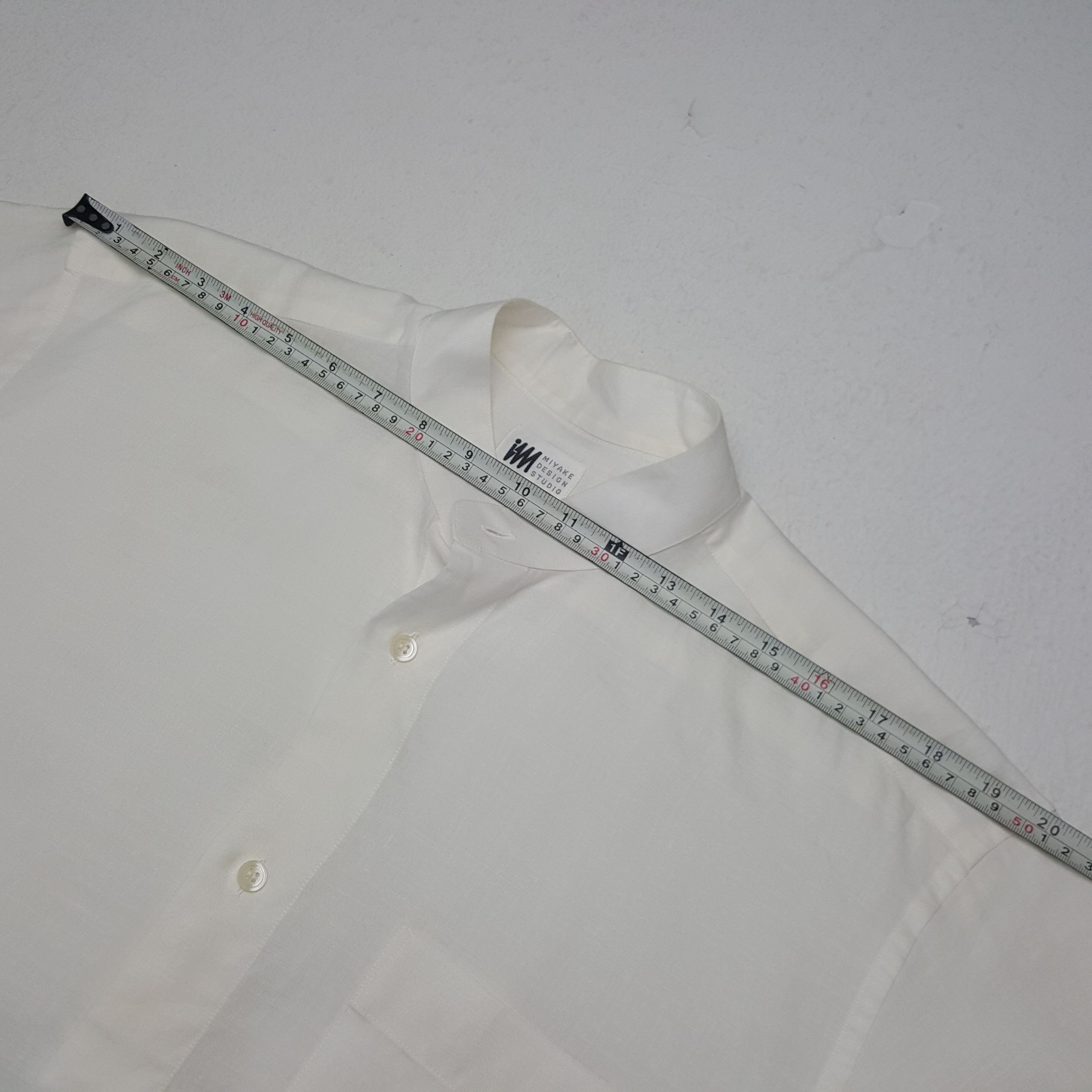 Issey Miyake × Vintage Vintage Issey Miyake Plain Button Up Shirt Size US M / EU 48-50 / 2 - 4 Thumbnail