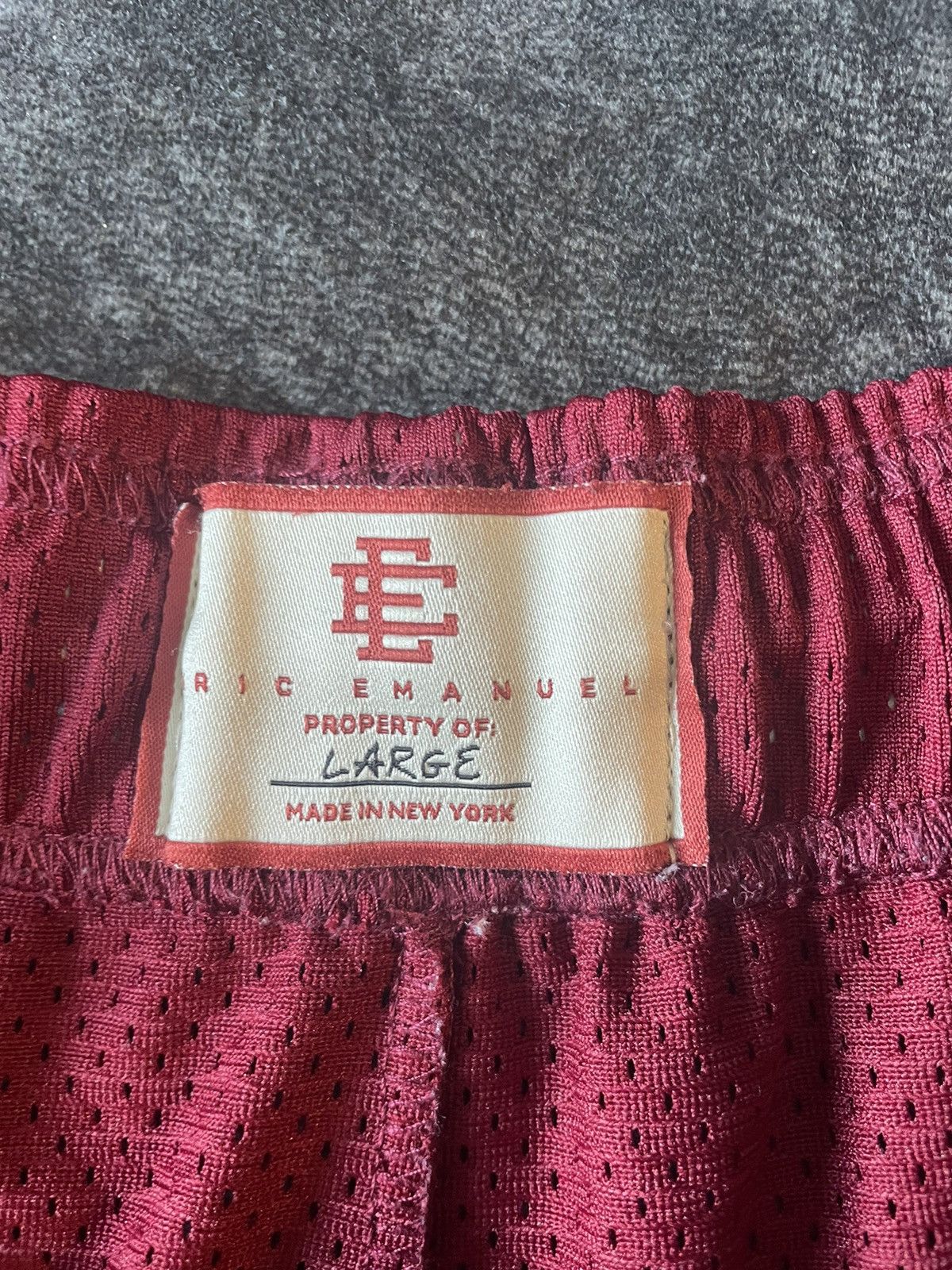Eric Emanuel Eric Emanuel Maroon Shorts Size L Size US 32 / EU 48 - 3 Thumbnail