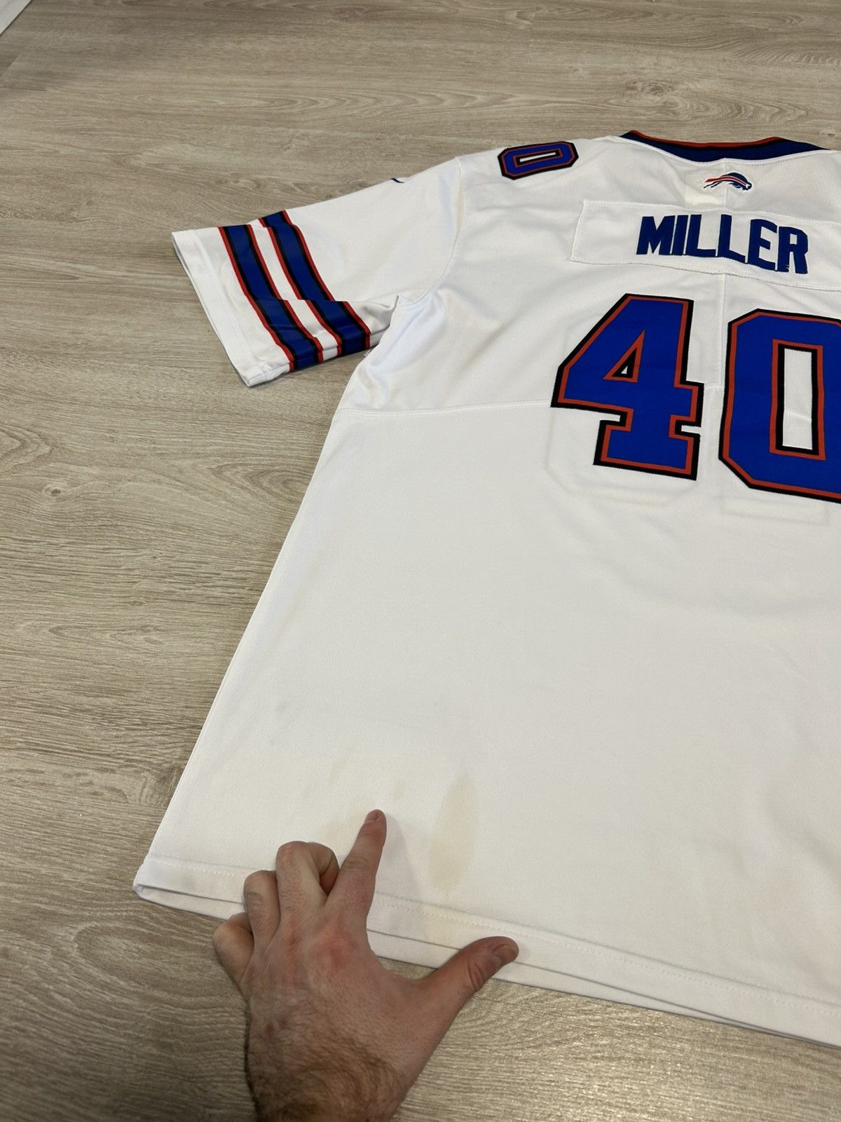 Nike Von Miller Bills Nike Size Large Engineered Jersey NFL USA Size US L / EU 52-54 / 3 - 16 Thumbnail