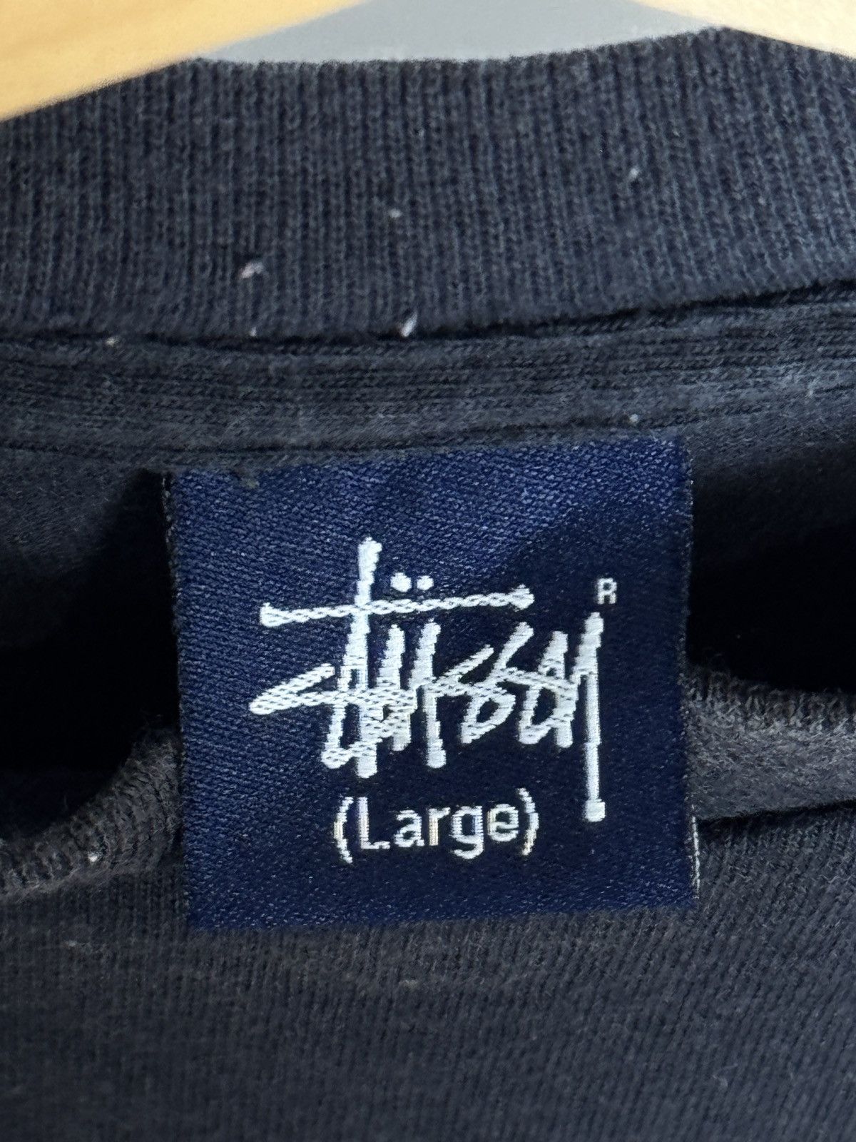Stussy Vintage Stüssy Shuffle Tee in black. Size US L / EU 52-54 / 3 - 7 Thumbnail