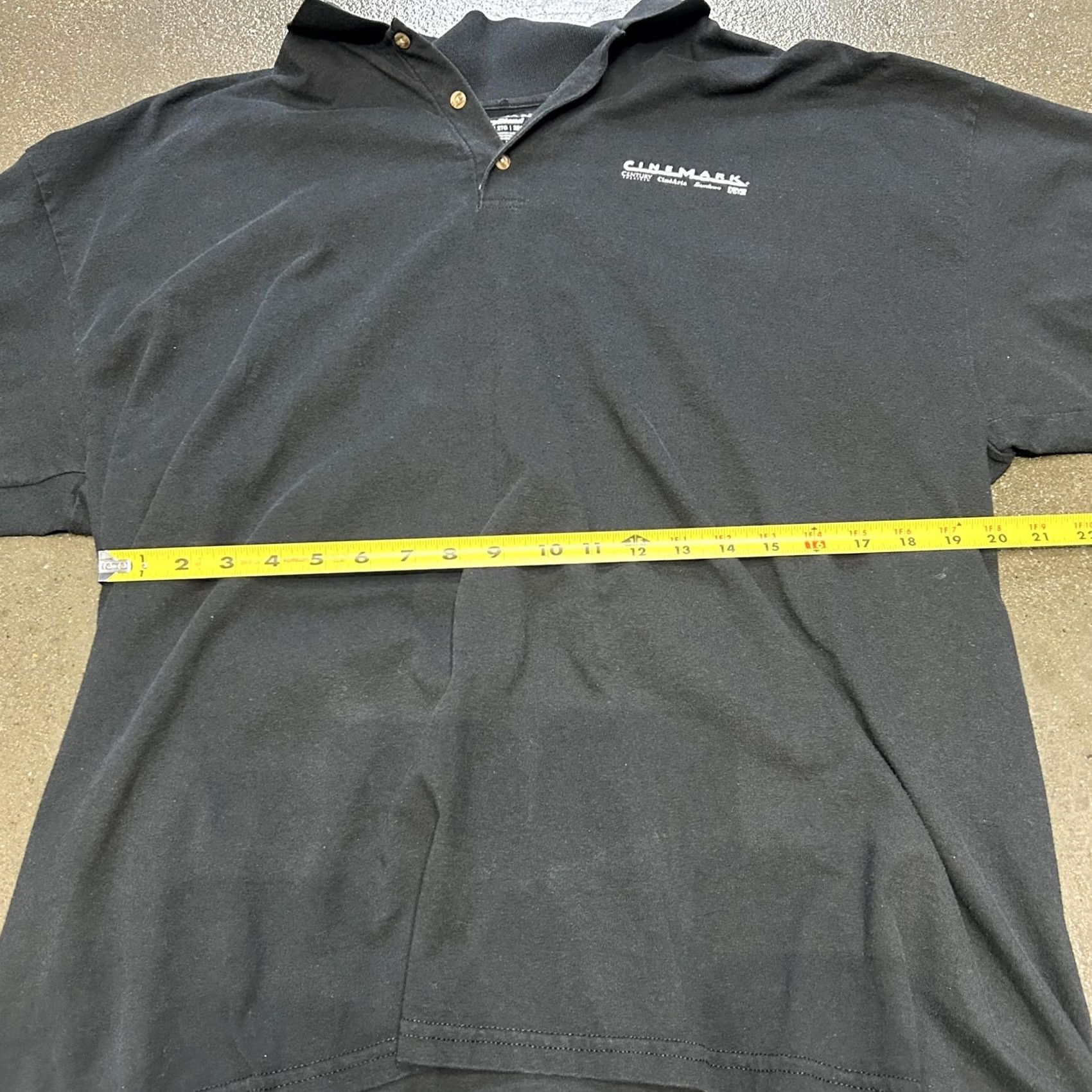 Gildan Gildan Polo Shirt Mens 2XL Black Cinemark Pride Prejudice Zombies DryBlend Movie Polo Shirt Short Sleeve Mens 2XL Black Size US XXL / EU 58 / 5 - 6 Thumbnail