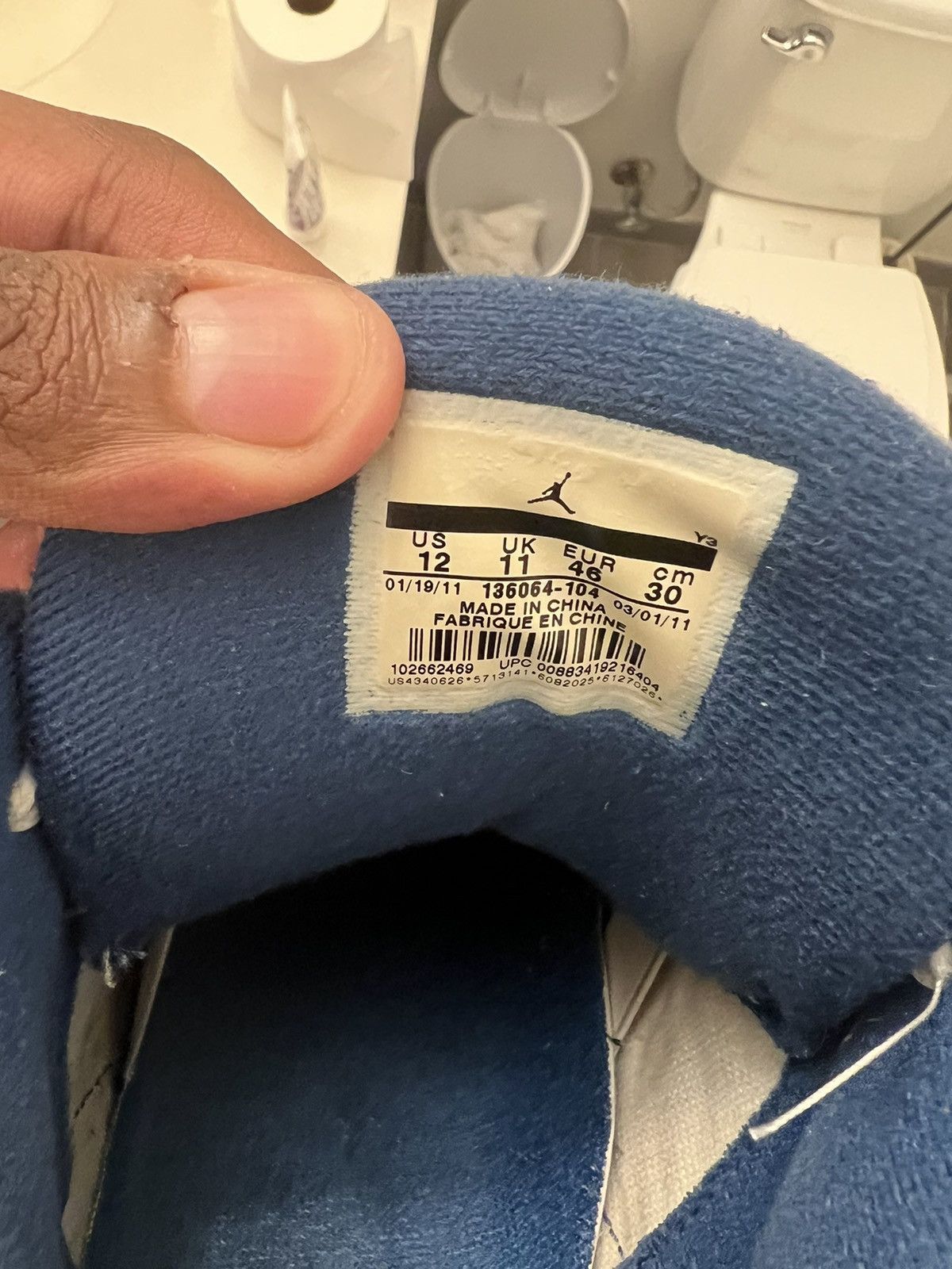 Jordan Brand Jordan 3 'True Blue' Size US 13 / EU 46 - 6 Thumbnail