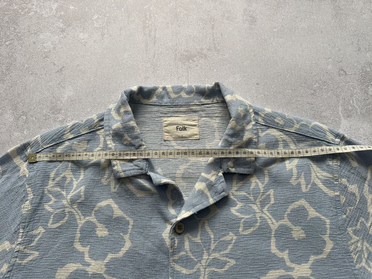Folk × Stussy Shirts Button ups Folk 5 XL Blue Hawaiian Size US XL / EU 56 / 4 - 9 Thumbnail