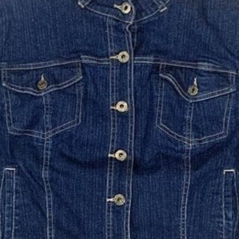 NBDN Nobrandedon Baby Phat Blue Denim Jacket | Size L Size L / US 10 / IT 46 - 4 Thumbnail
