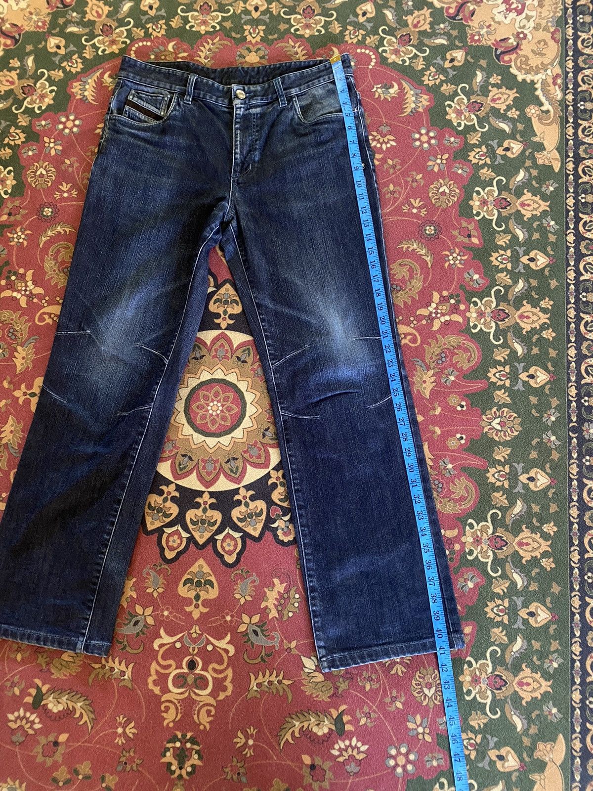 BMW Vintage Bmw Rare Design Blue Denim Size US 34 / EU 50 - 18 Thumbnail