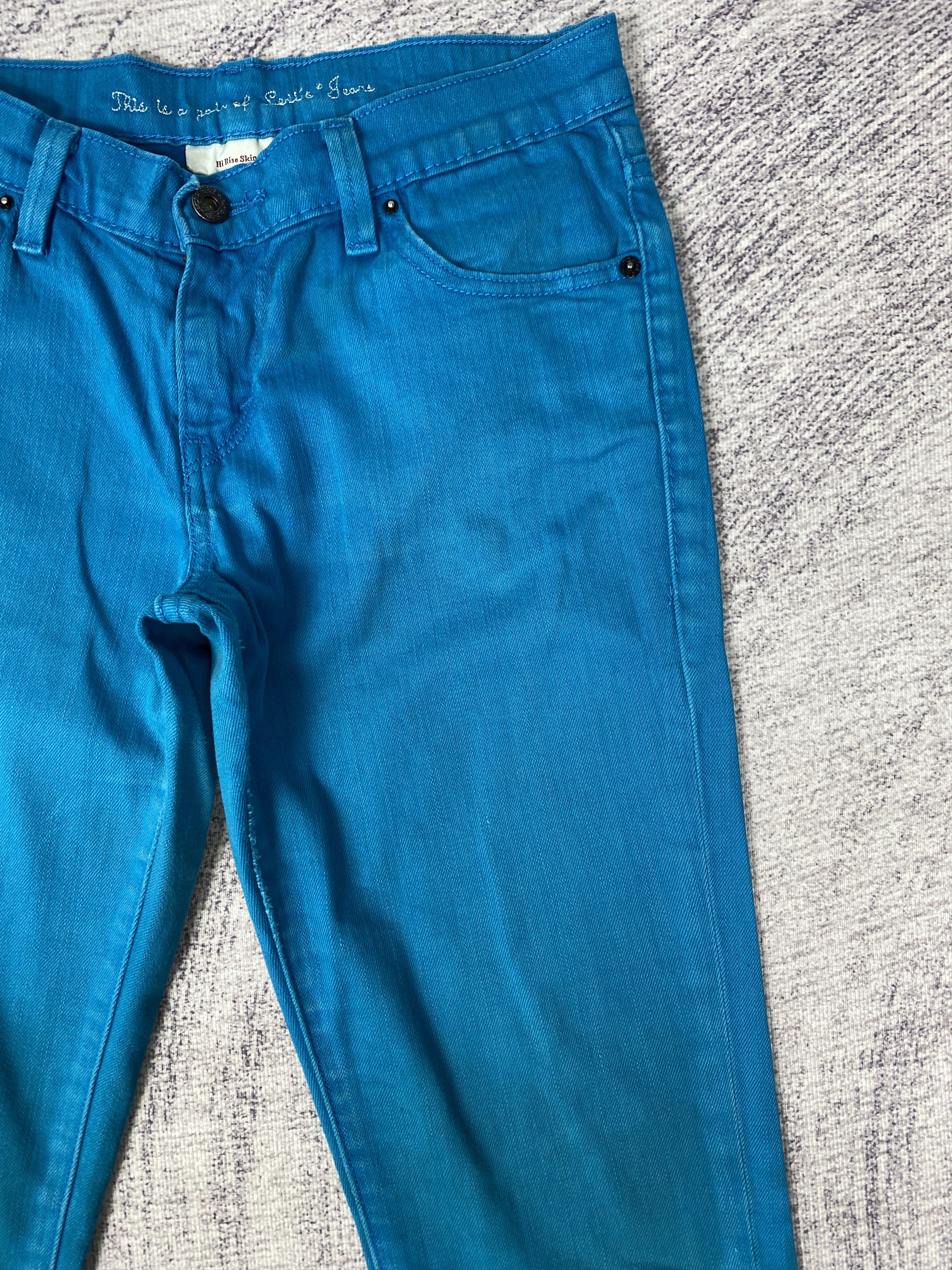 Levi's Vintage Levi's Riss Skinny Blue Denim Jeans P0478 Size US 26 / EU 42 - 3 Thumbnail