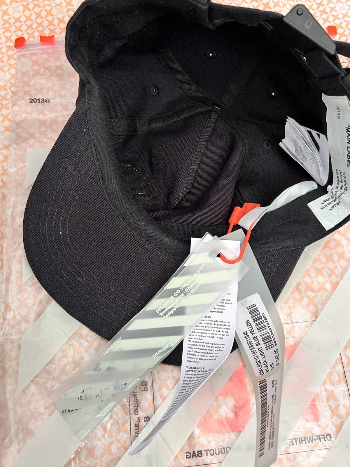 Off-White Off white so wave paint cap Size ONE SIZE - 7 Thumbnail