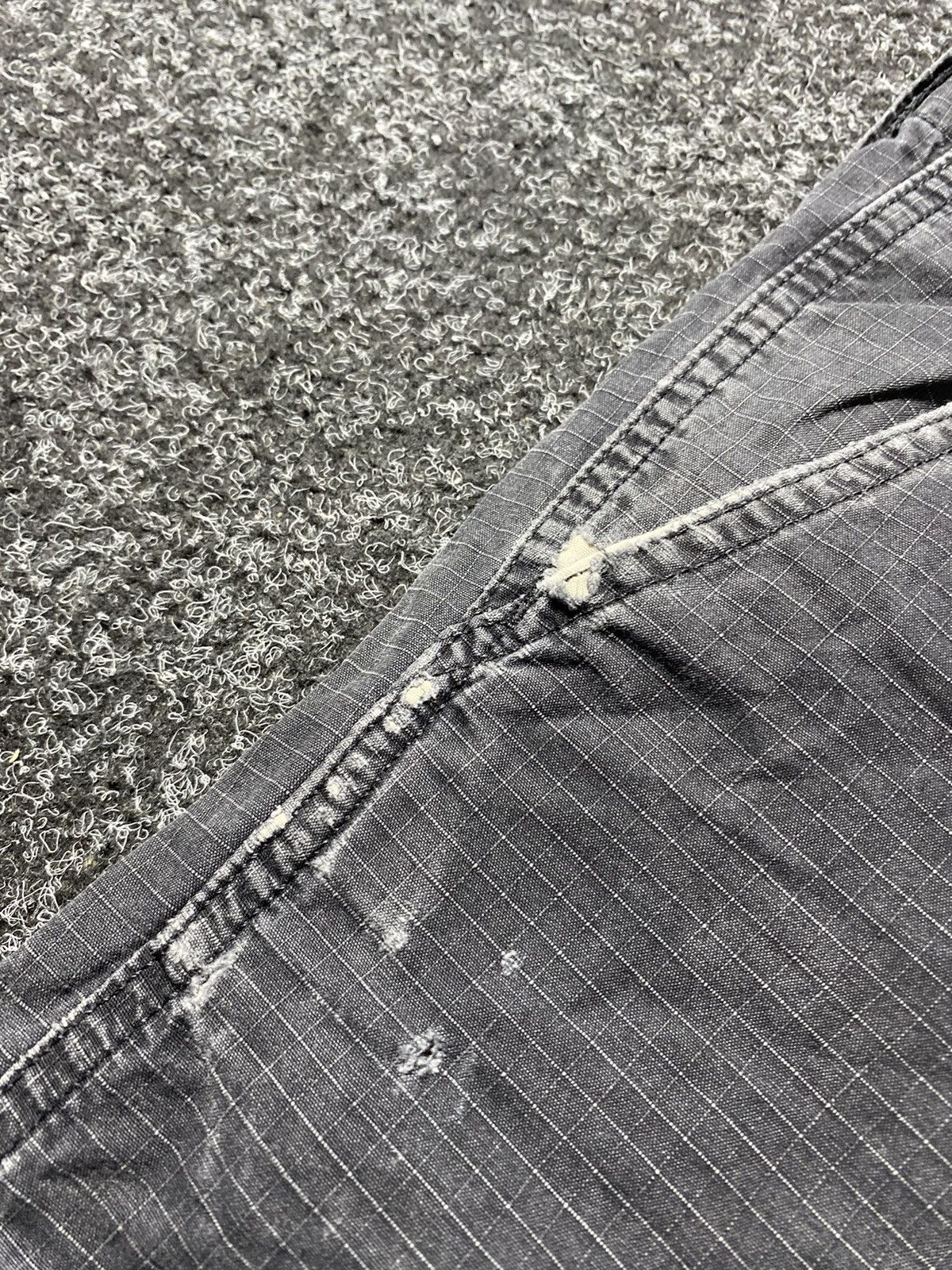 Carhartt 🔥Vntg Carhartt Distressed Ripped Hard Work Cargo Pants Mens Size US 32 / EU 48 - 12 Thumbnail
