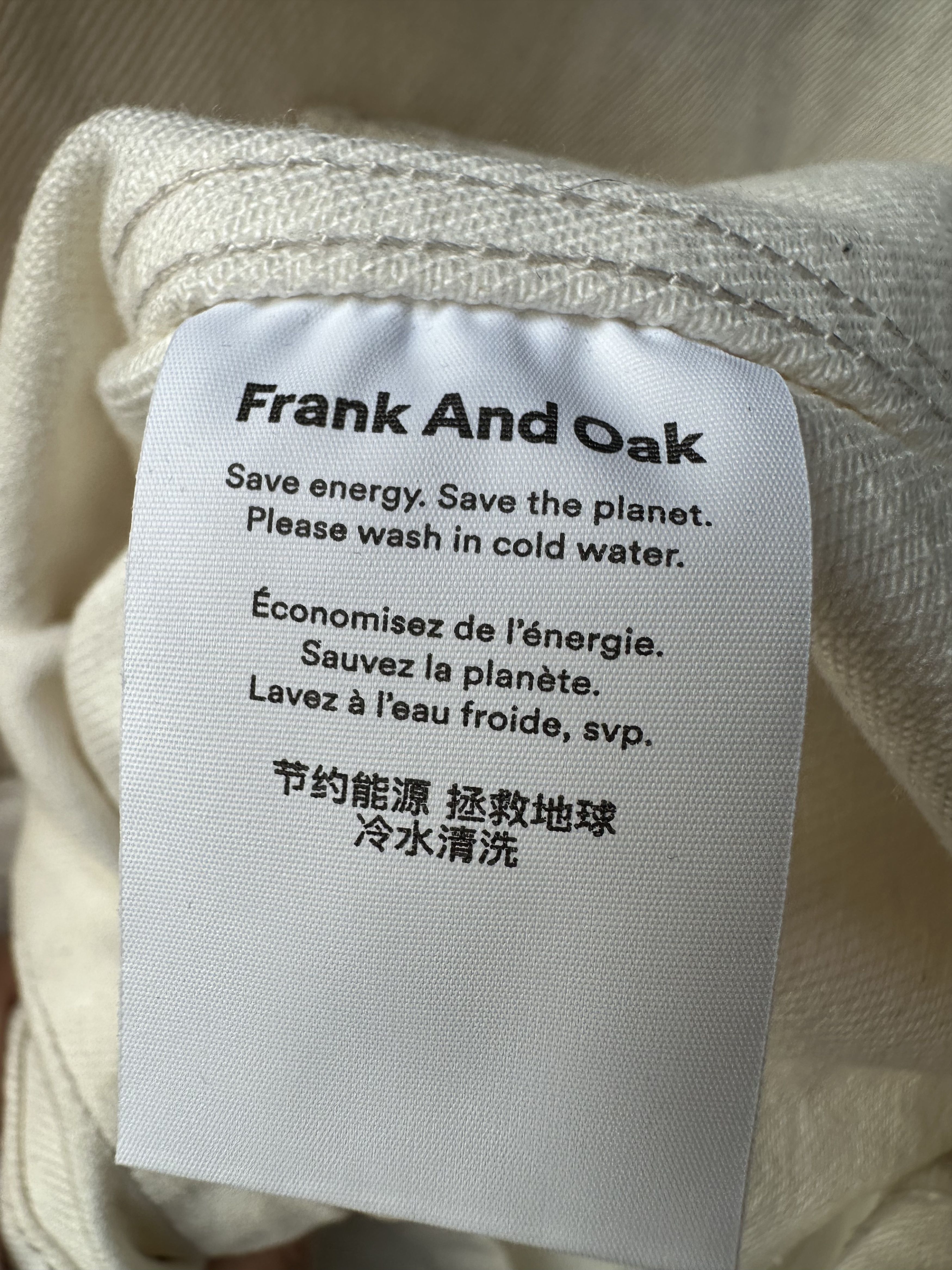 Frank & Oak Cotton-Hemp Denim Jacket Size US S / EU 44-46 / 1 - 10 Thumbnail